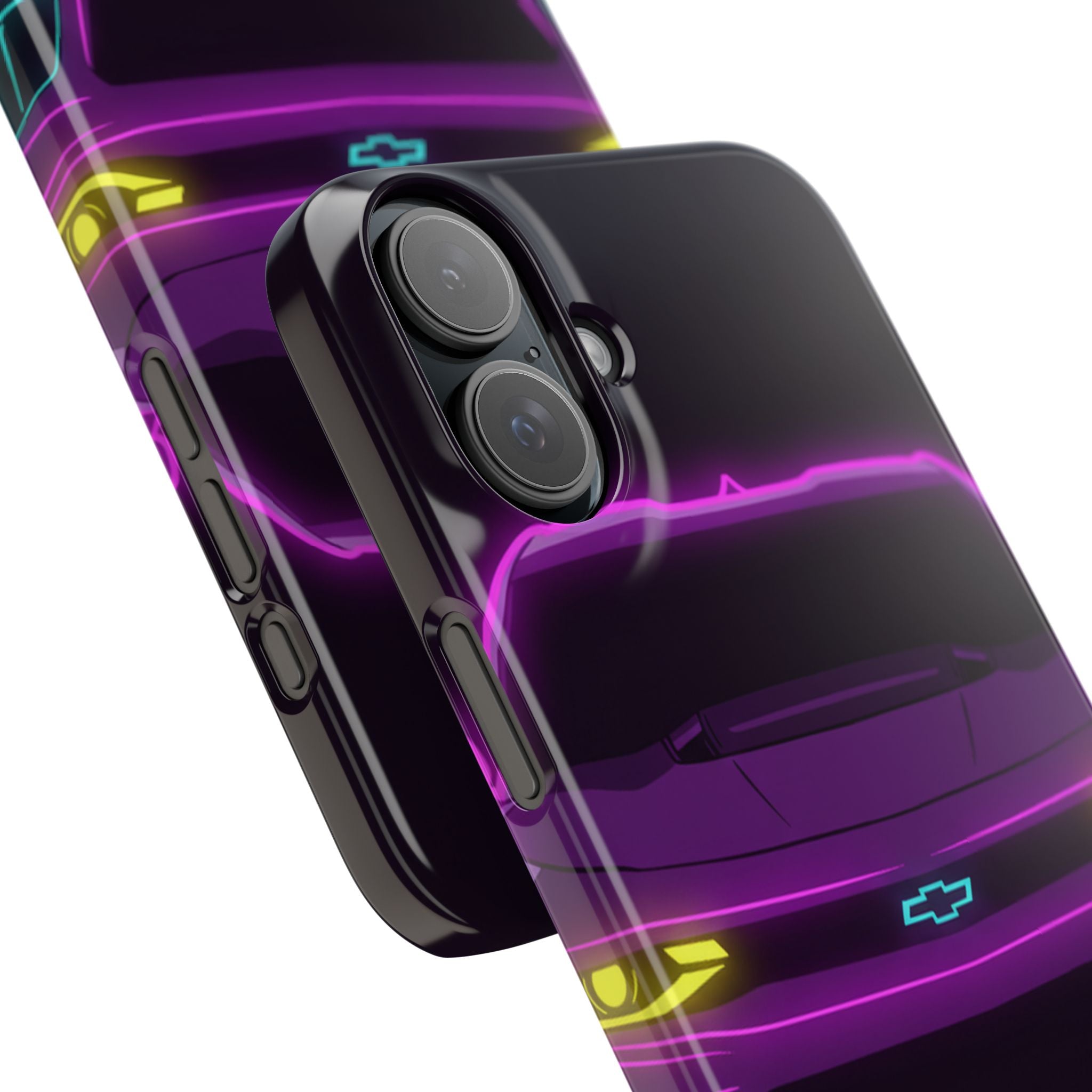 Chevrolet Camaro ZL1 Neon Synthwave Phone Case