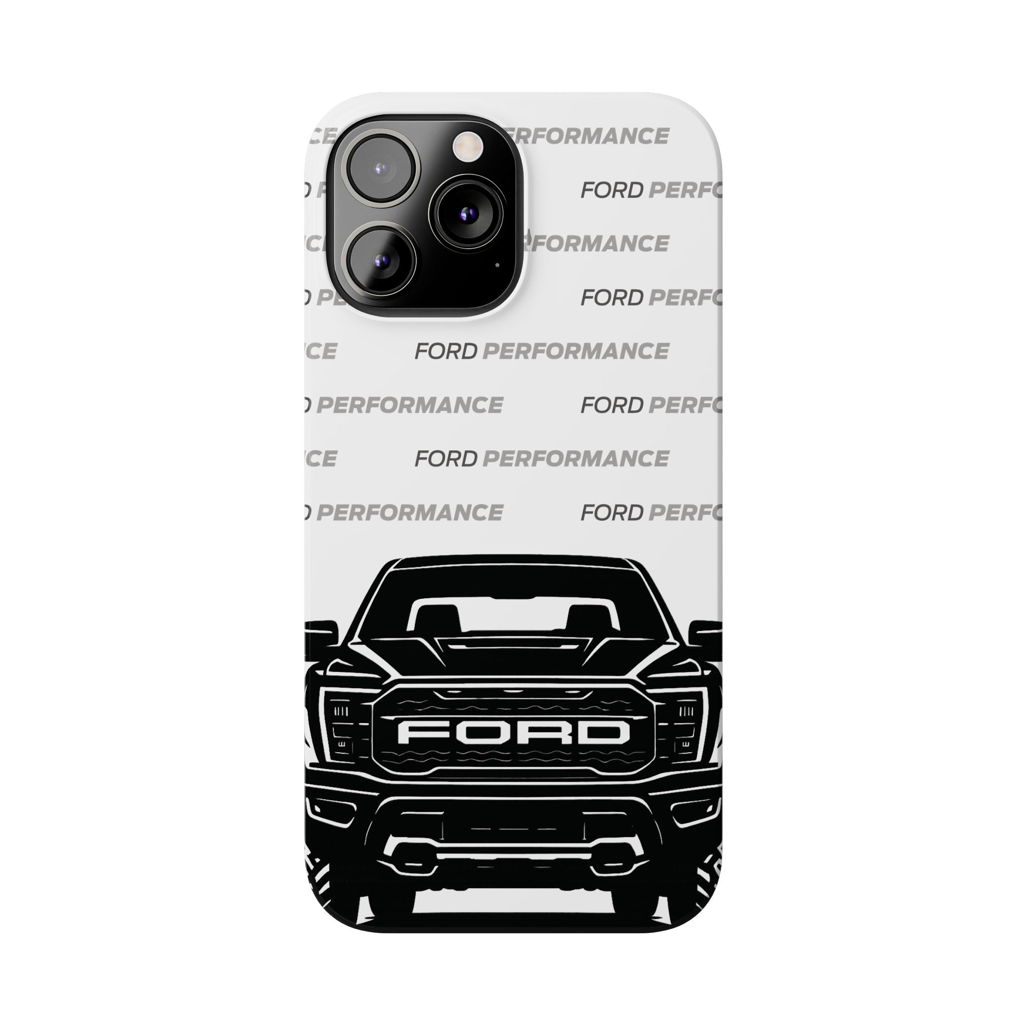 Ford Raptor (Gen 3) Slim Phone Case Greyscale