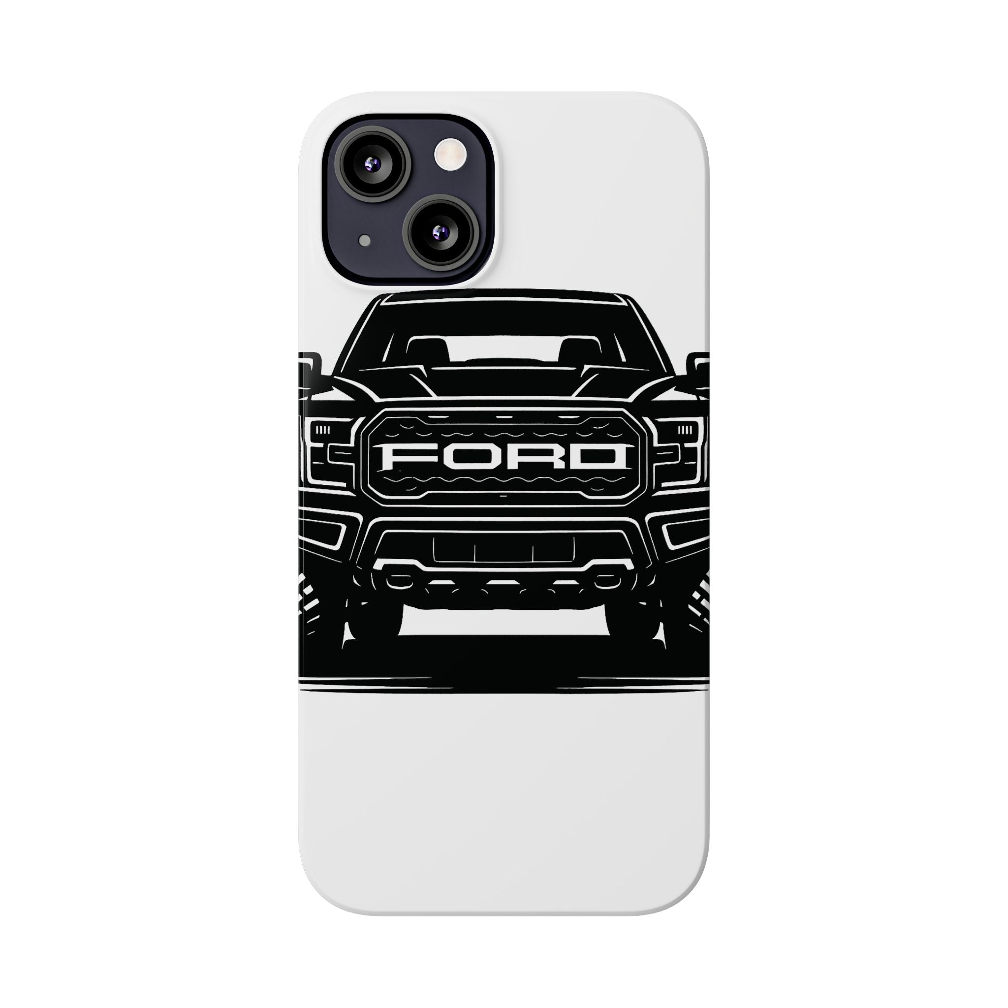Ford Raptor (Gen 3) Slim Phone Case Greyscale