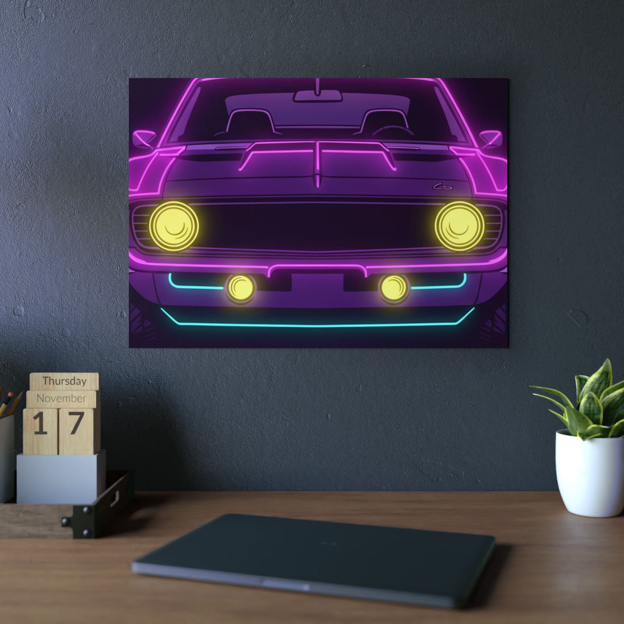 1969 Chevrolet Camaro SS Metal Wall Sign