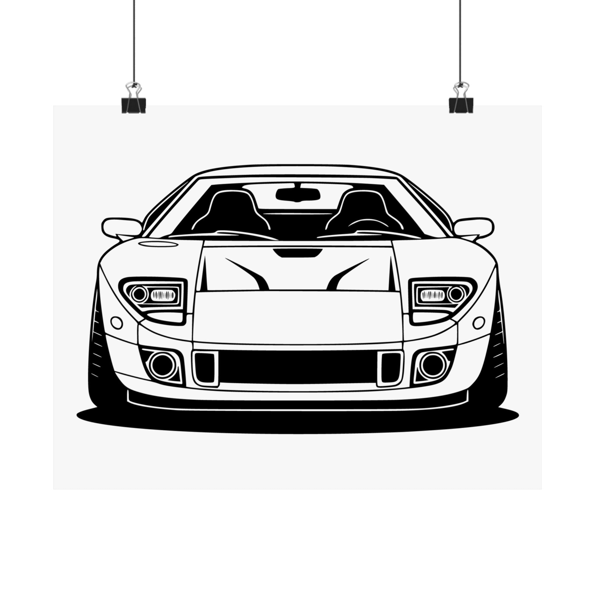 Ford GT40 (1964-69) Poster