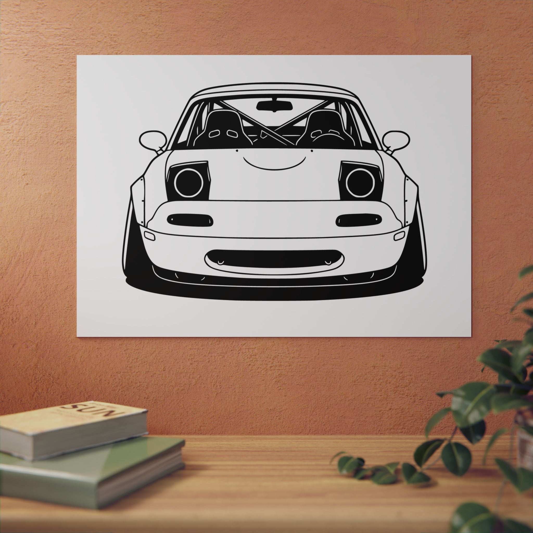 Mazda Miata NA (1989-97) Metal Wall Sign