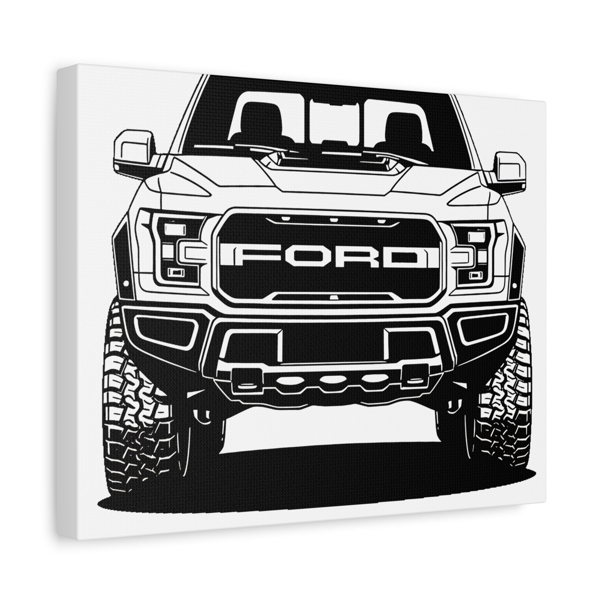 Ford F-150 Raptor Gen 2 Canvas Wall Art