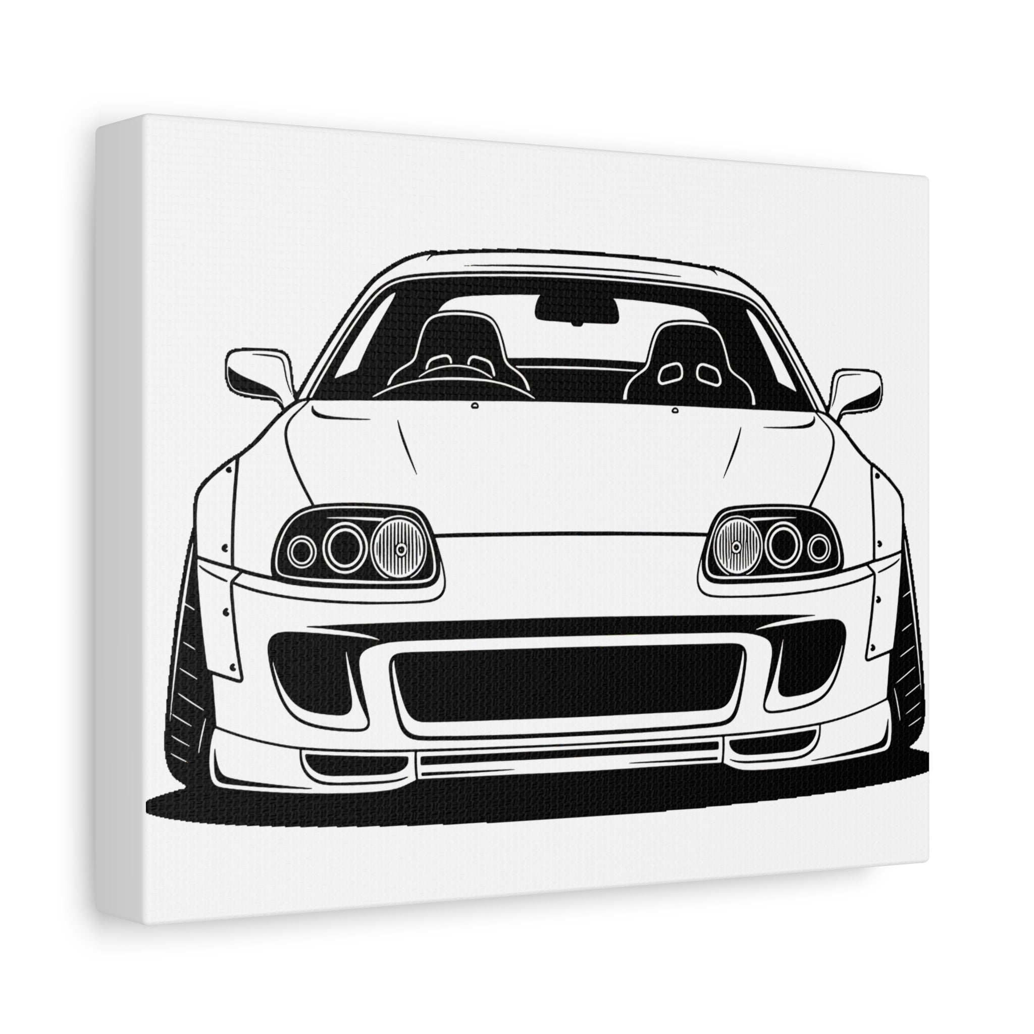 Toyota Supra MK4 Canvas Wall Art