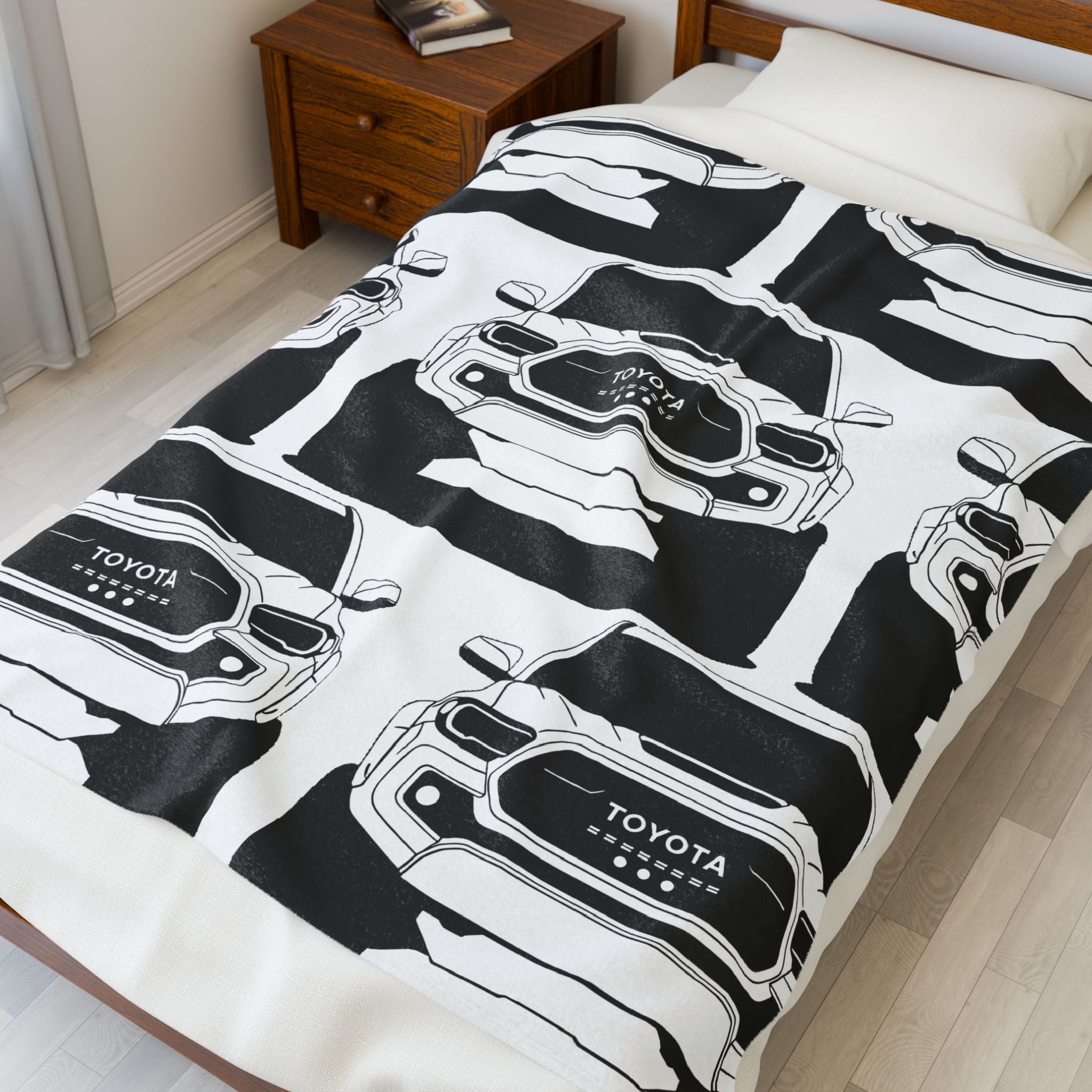 Toyota Tacoma TRD Pro Velveteen Plush Blanket