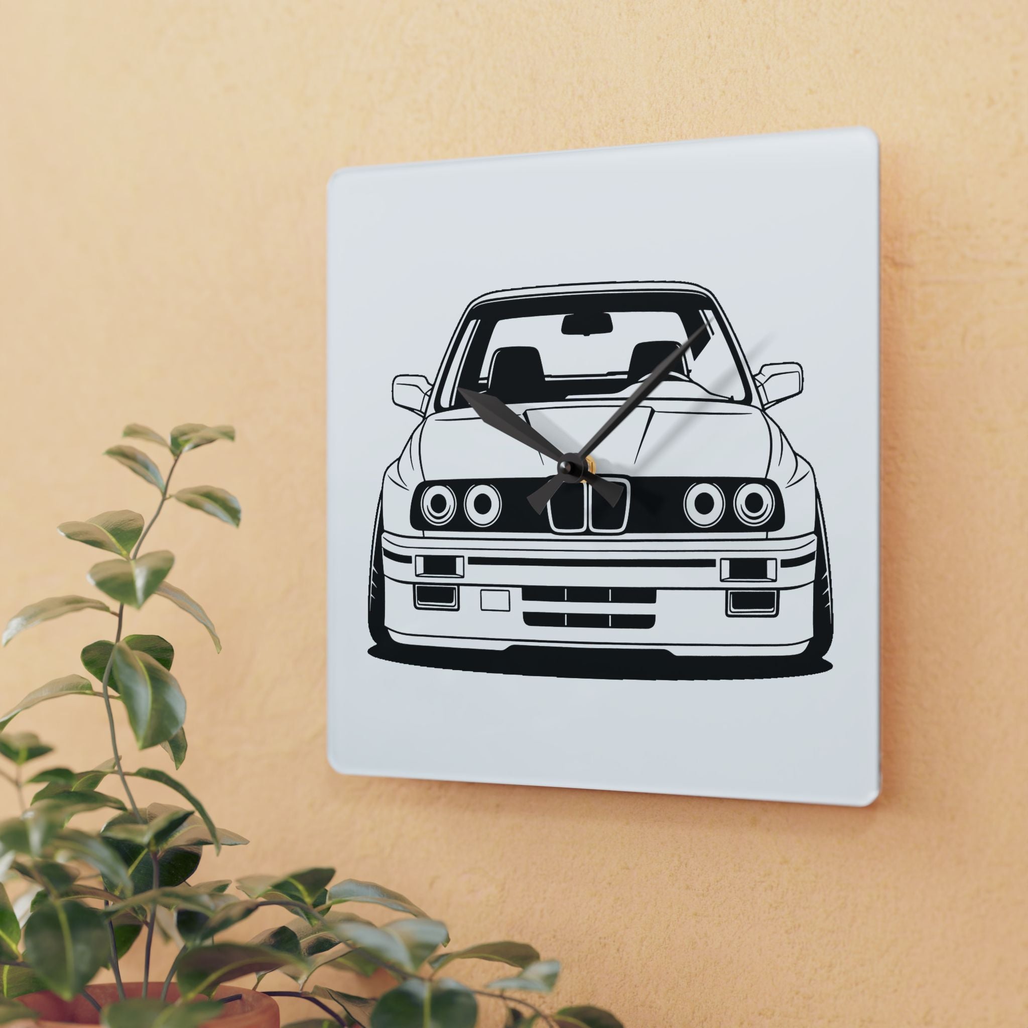 BMW E30 Wall Clock