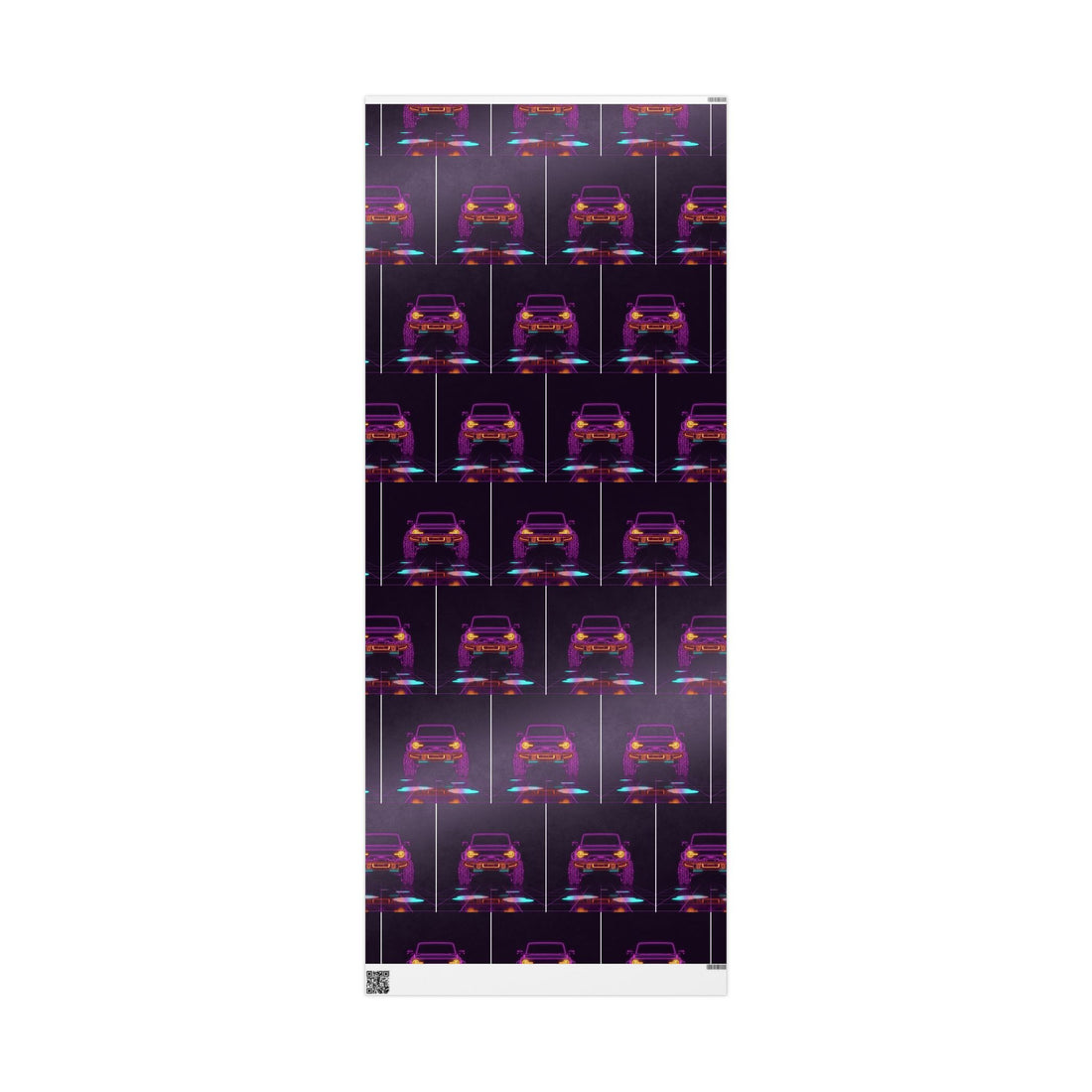 Ford Bronco (2021+) Neon Synthwave Gift Wrapping Paper