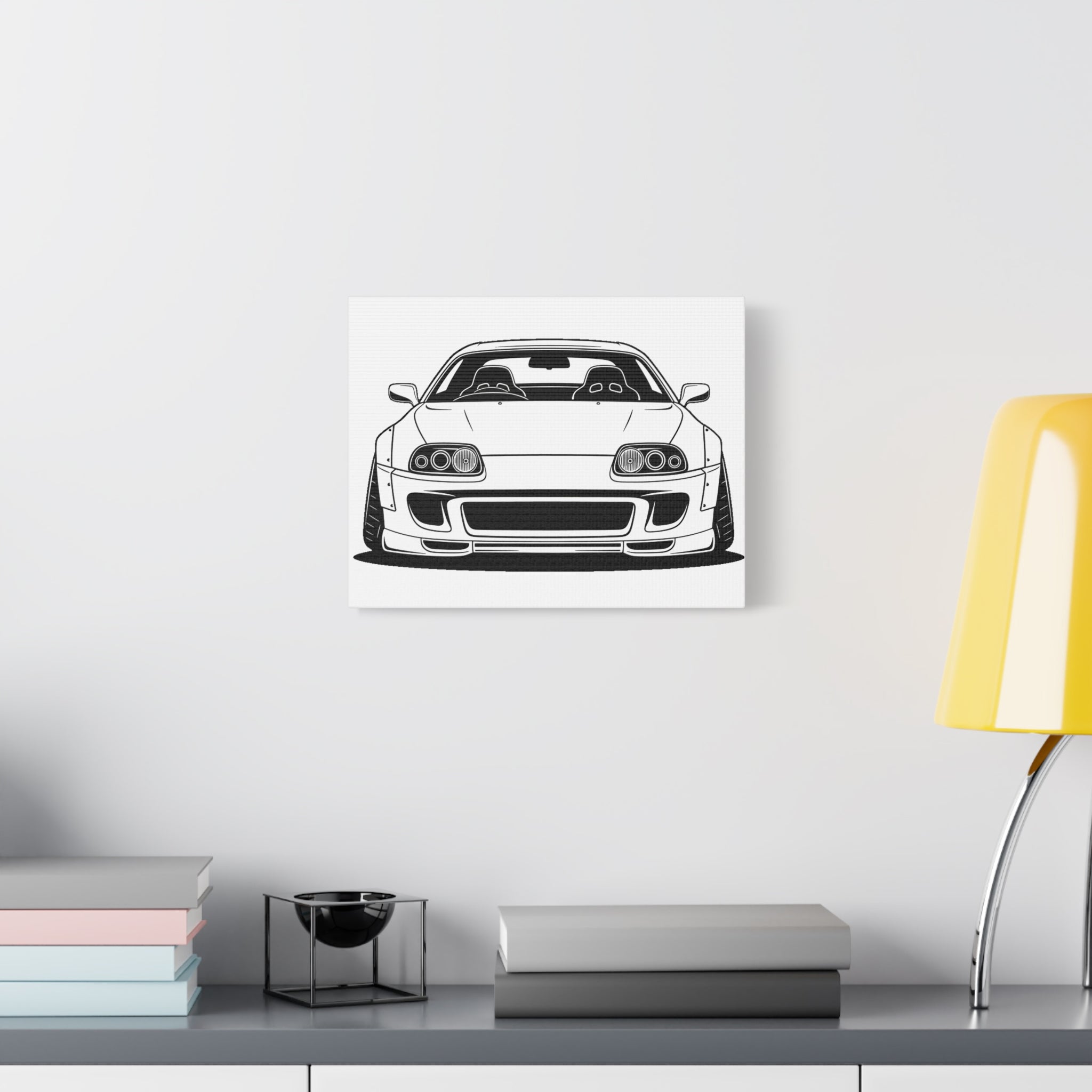 Toyota Supra MK4 Canvas Wall Art