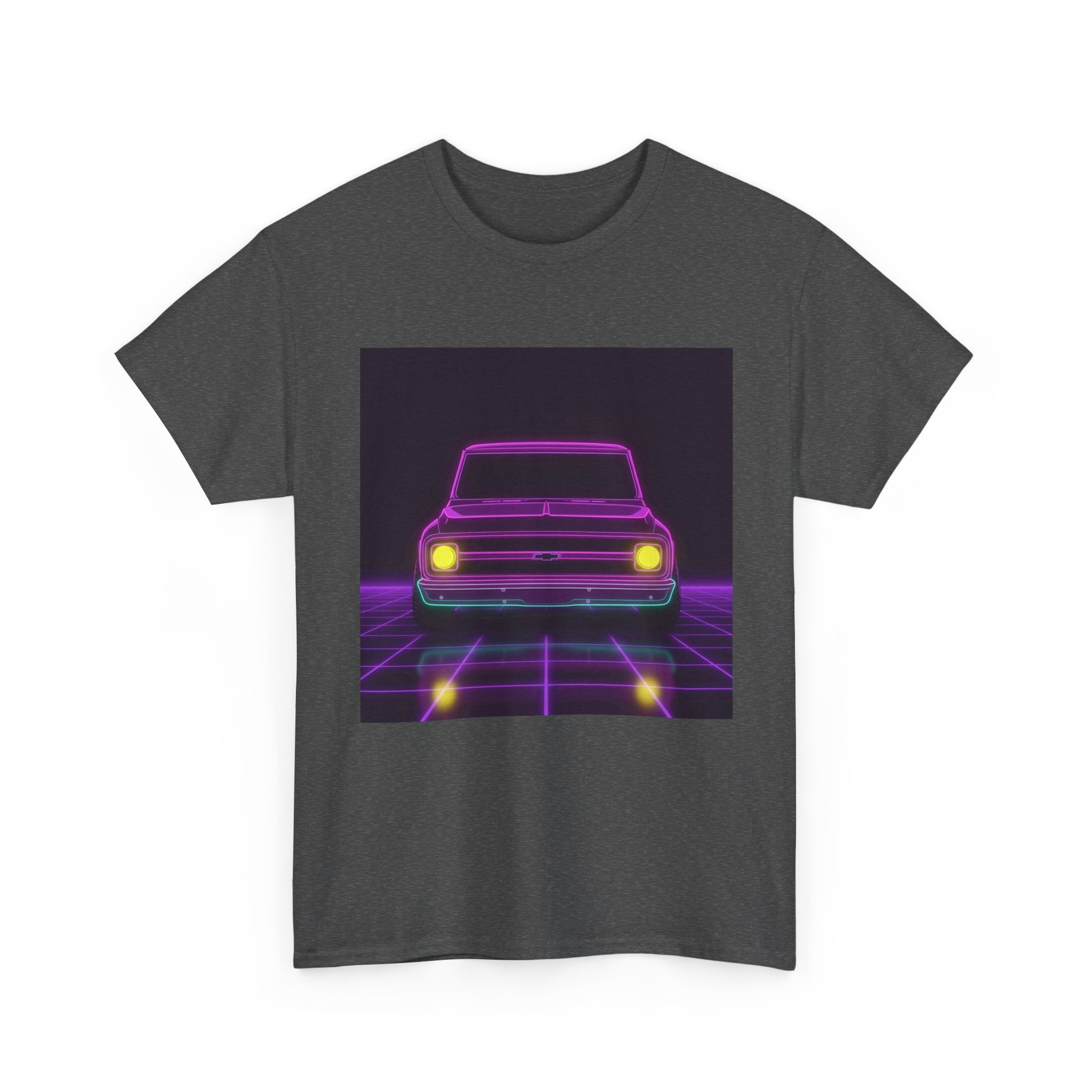 Chevy C10 Pickup (1967-72) Pro-Touring Neon Synthwave Unisex Tee