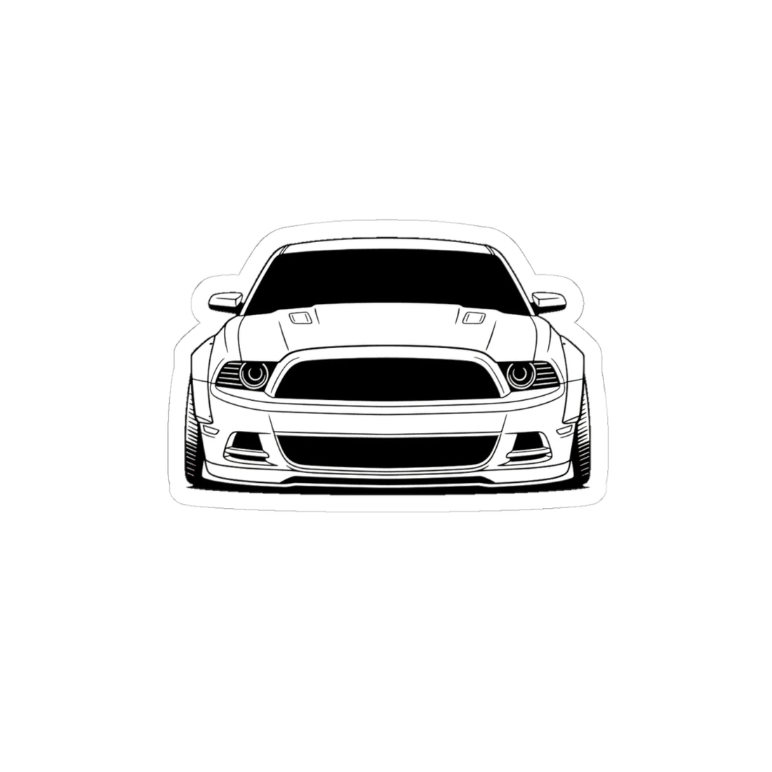 Ford Mustang GT (S197) Sticker