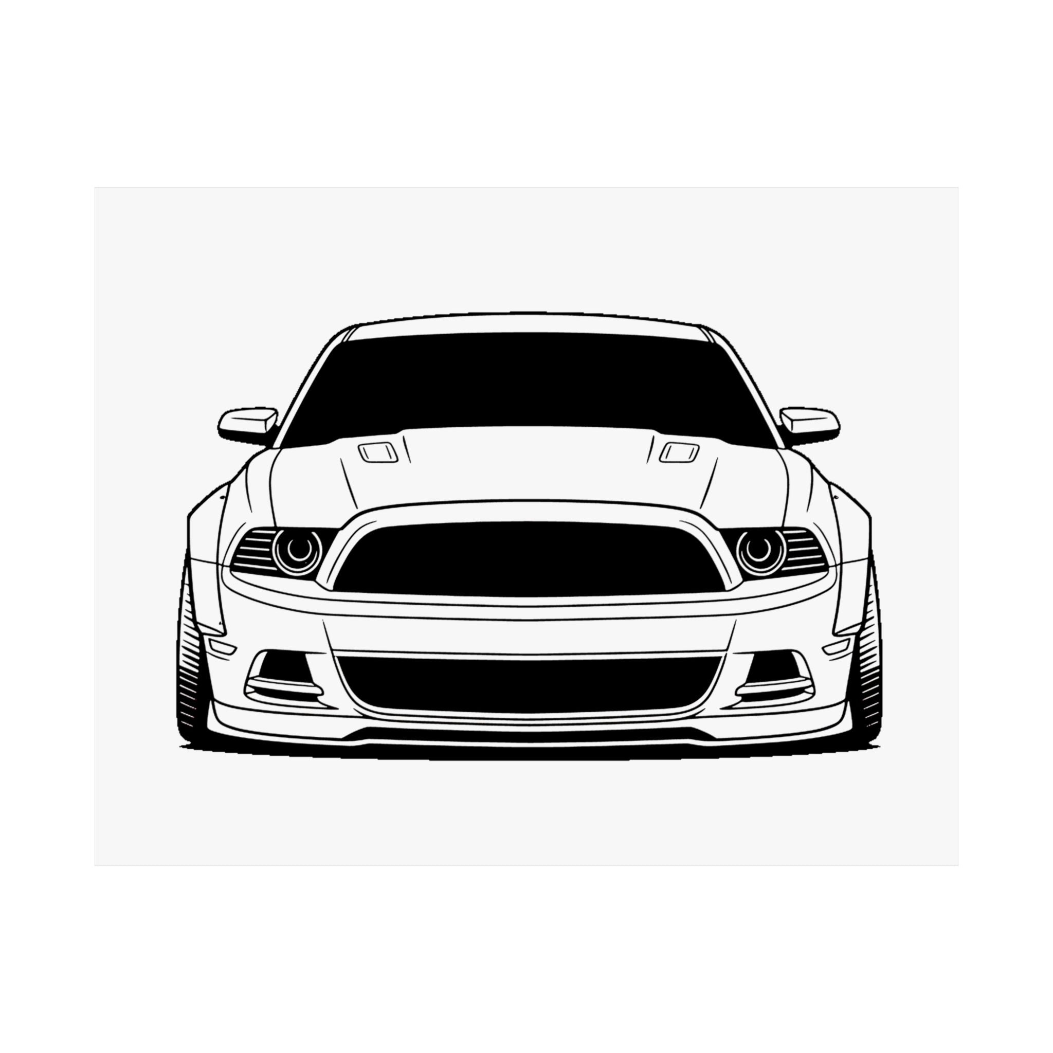 Ford Mustang GT (S197) Poster