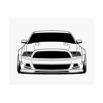 Ford Mustang GT (S197) Poster