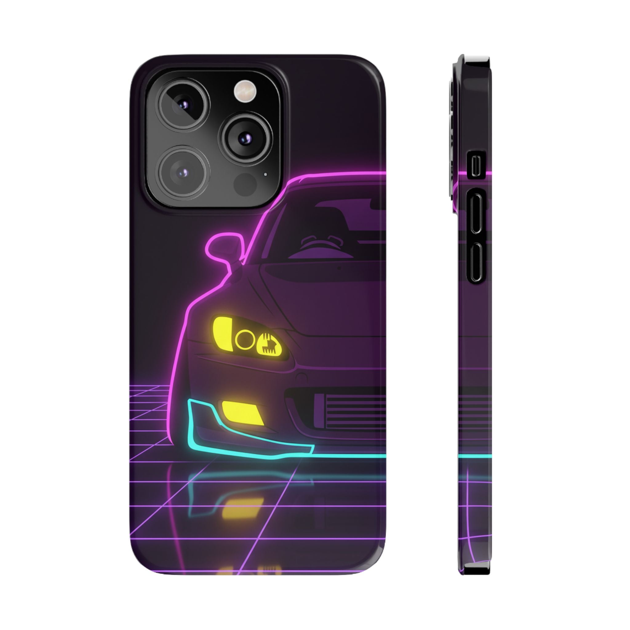 Honda S2000 (1999-09) Neon Synthwave Phone Case
