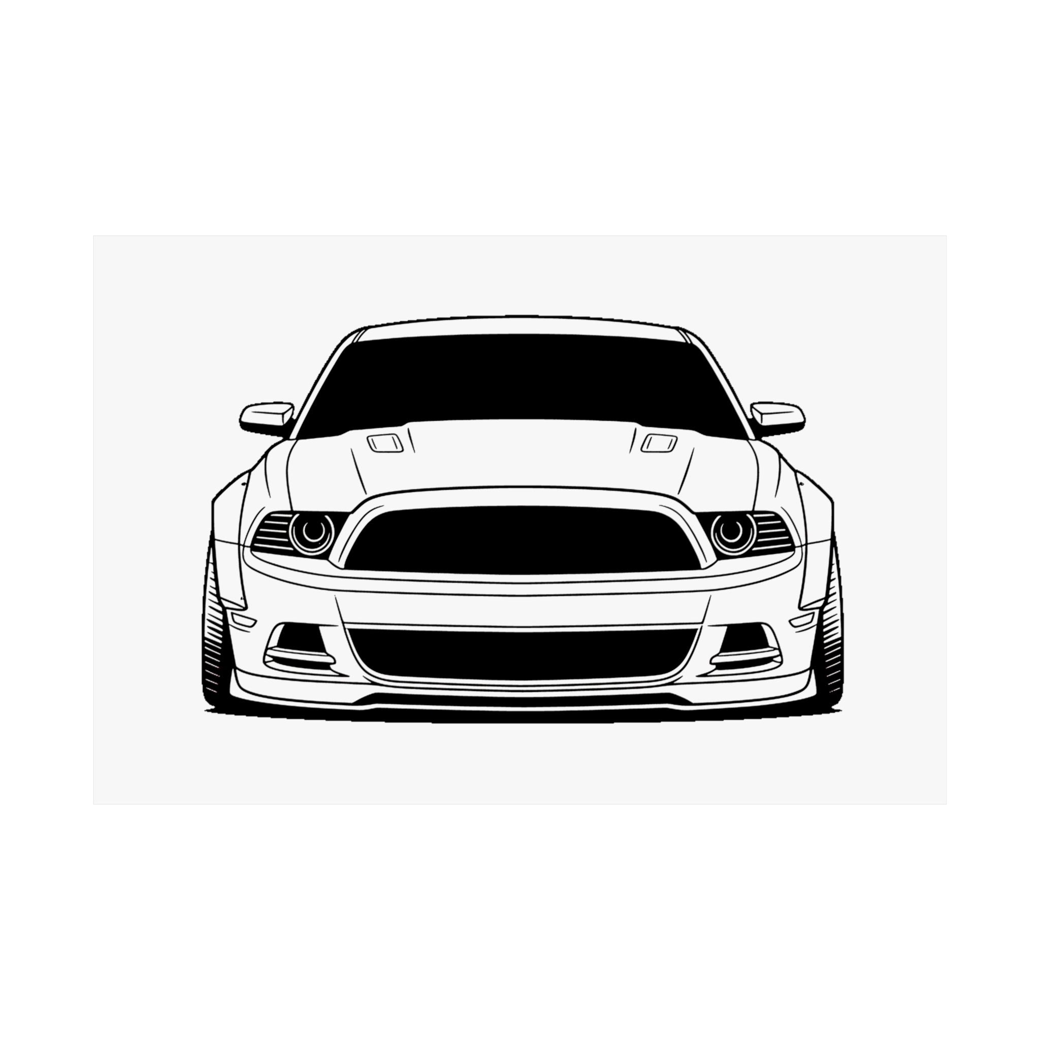 Ford Mustang GT (S197) Poster