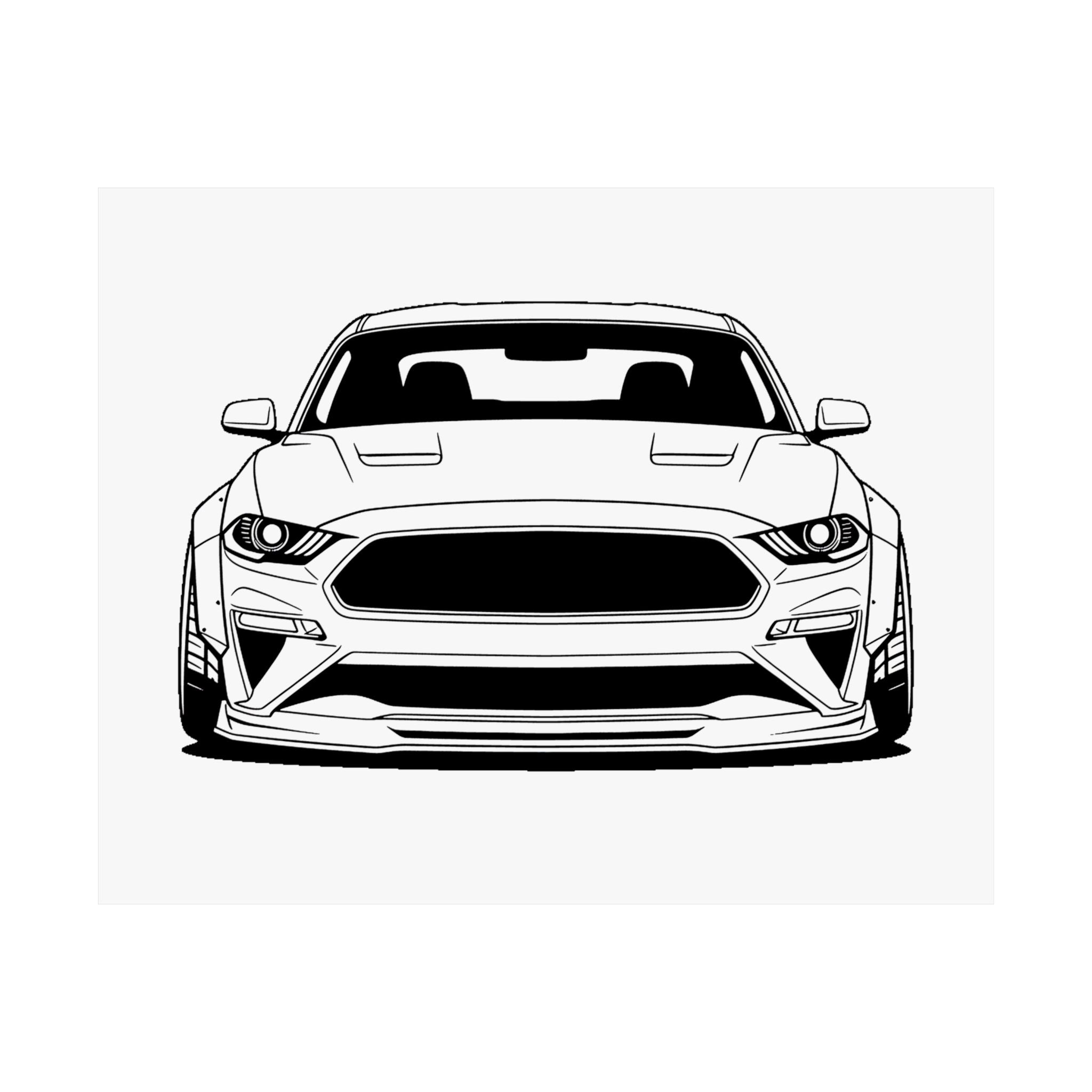 Ford Mustang GT (S650) Poster
