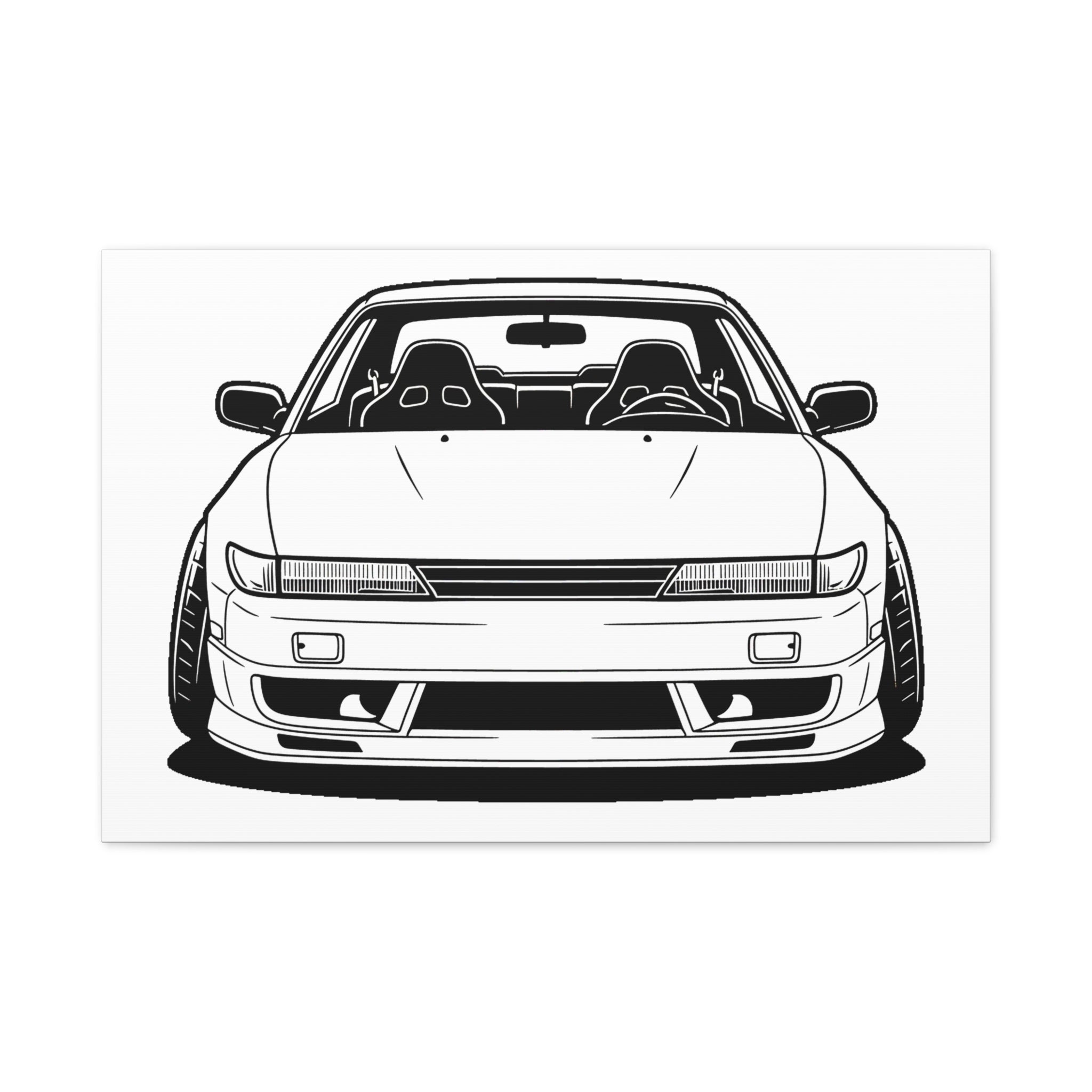 Nissan Silvia S13 Canvas Wall Art