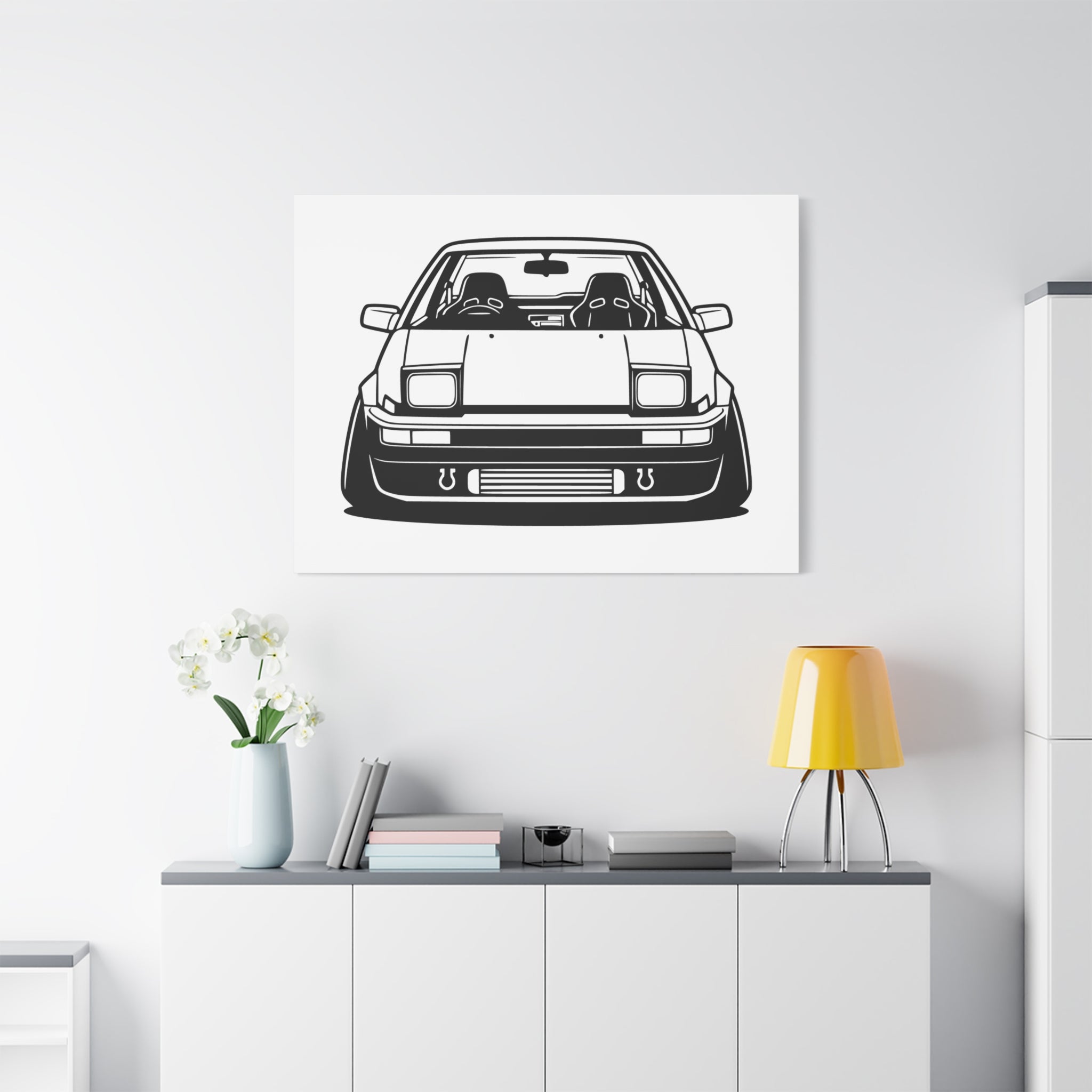 Toyota AE86 (1983-87) Canvas Wall Art
