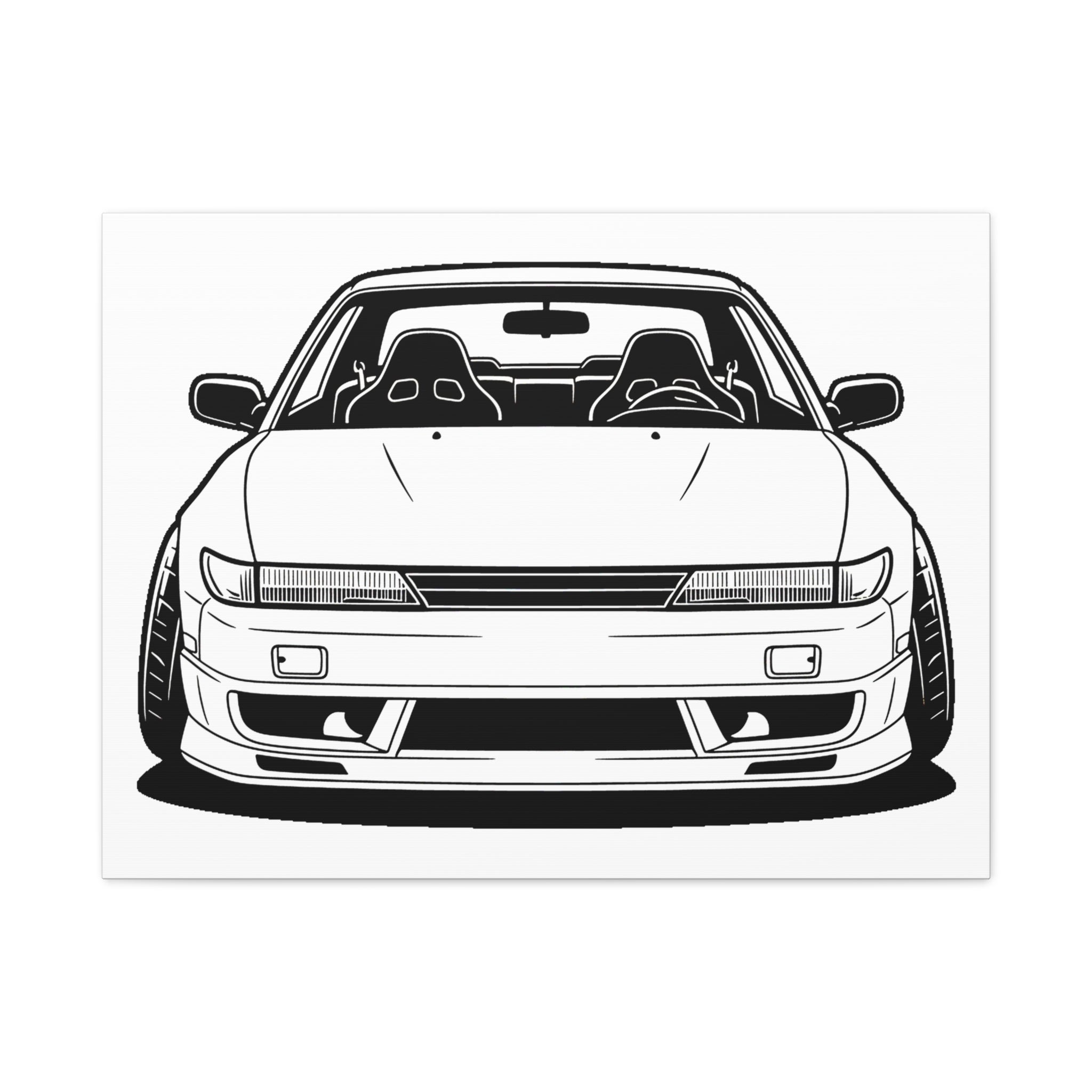 Nissan Silvia S13 Canvas Wall Art
