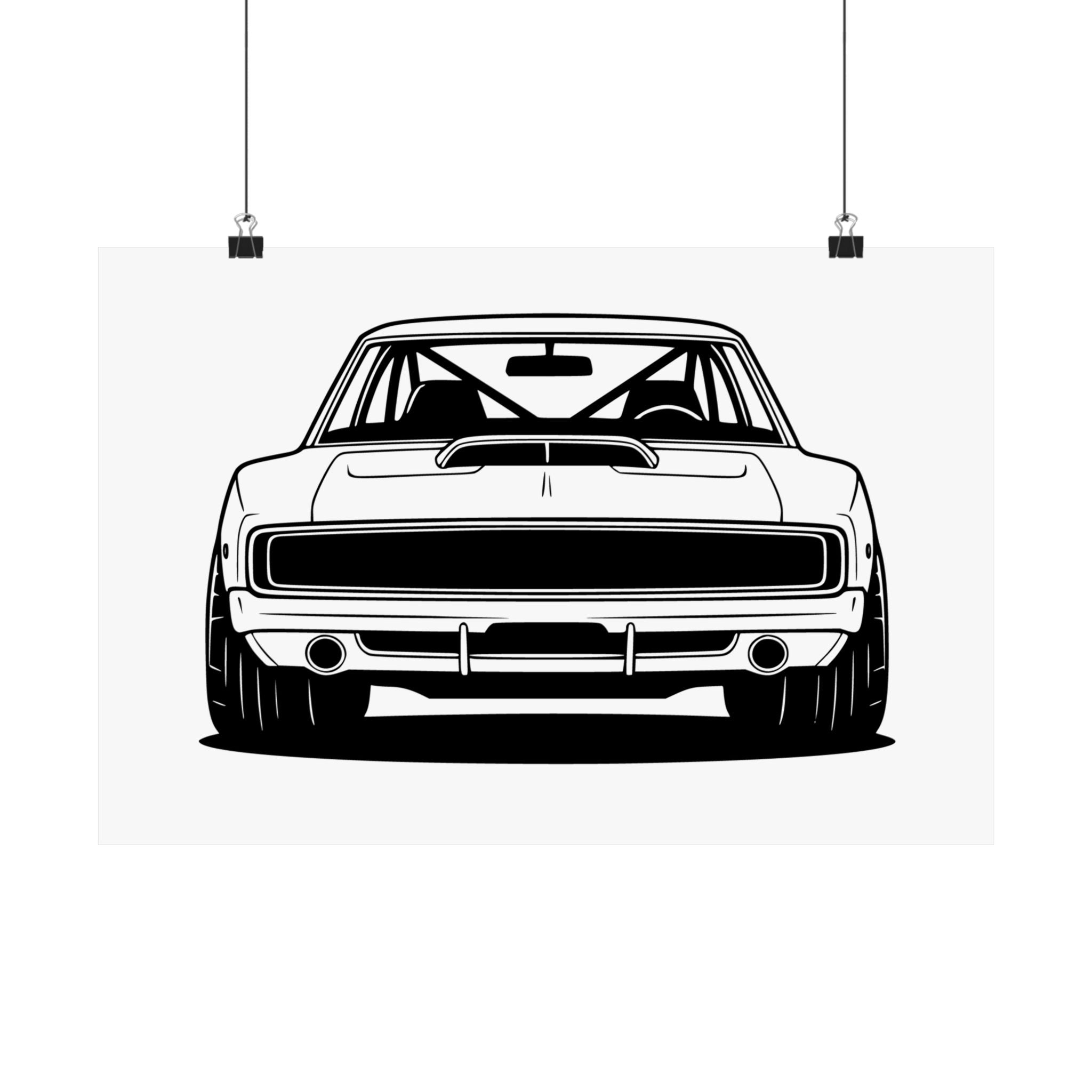 Dodge Charger R/T (1968-70) Poster