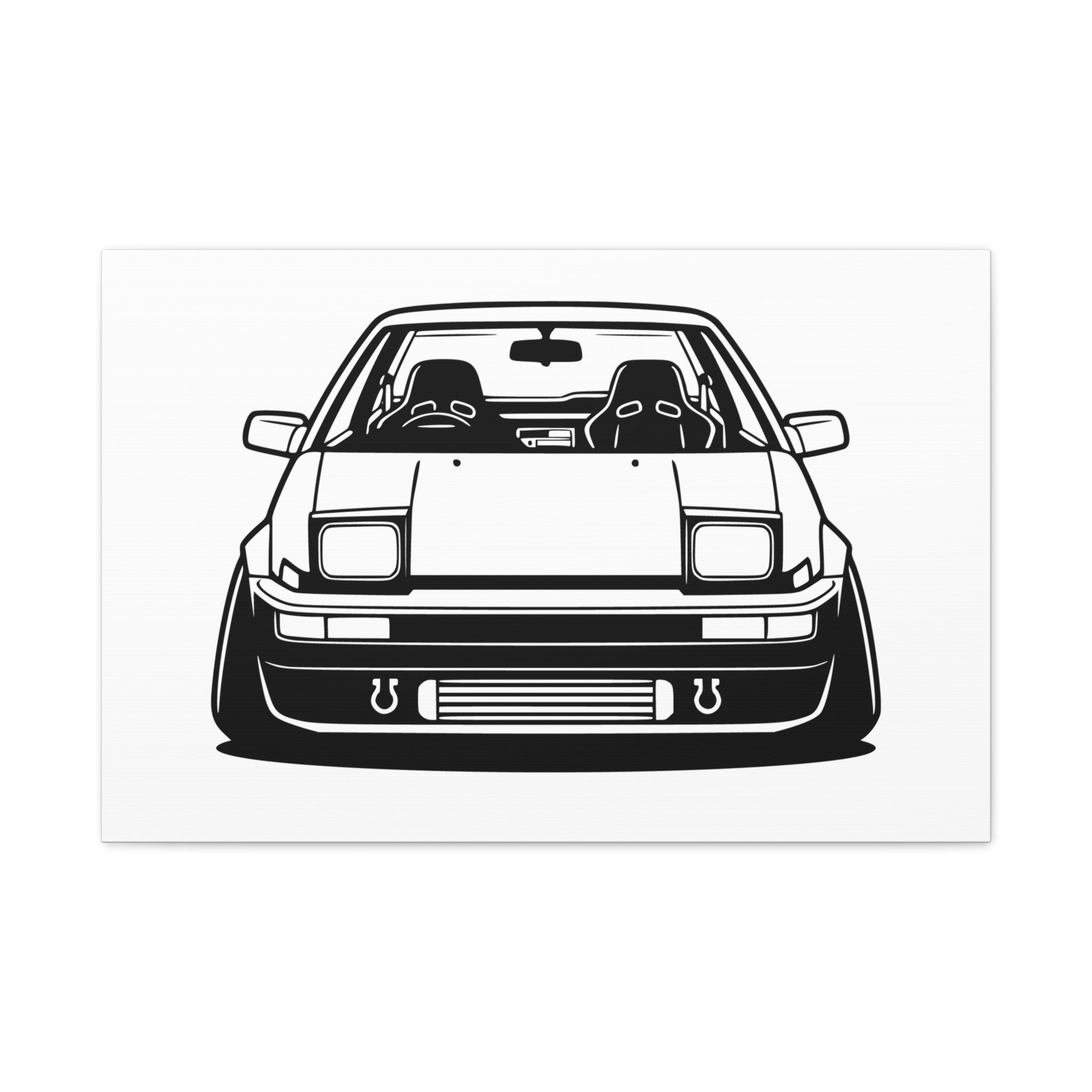 Toyota AE86 (1983-87) Canvas Wall Art