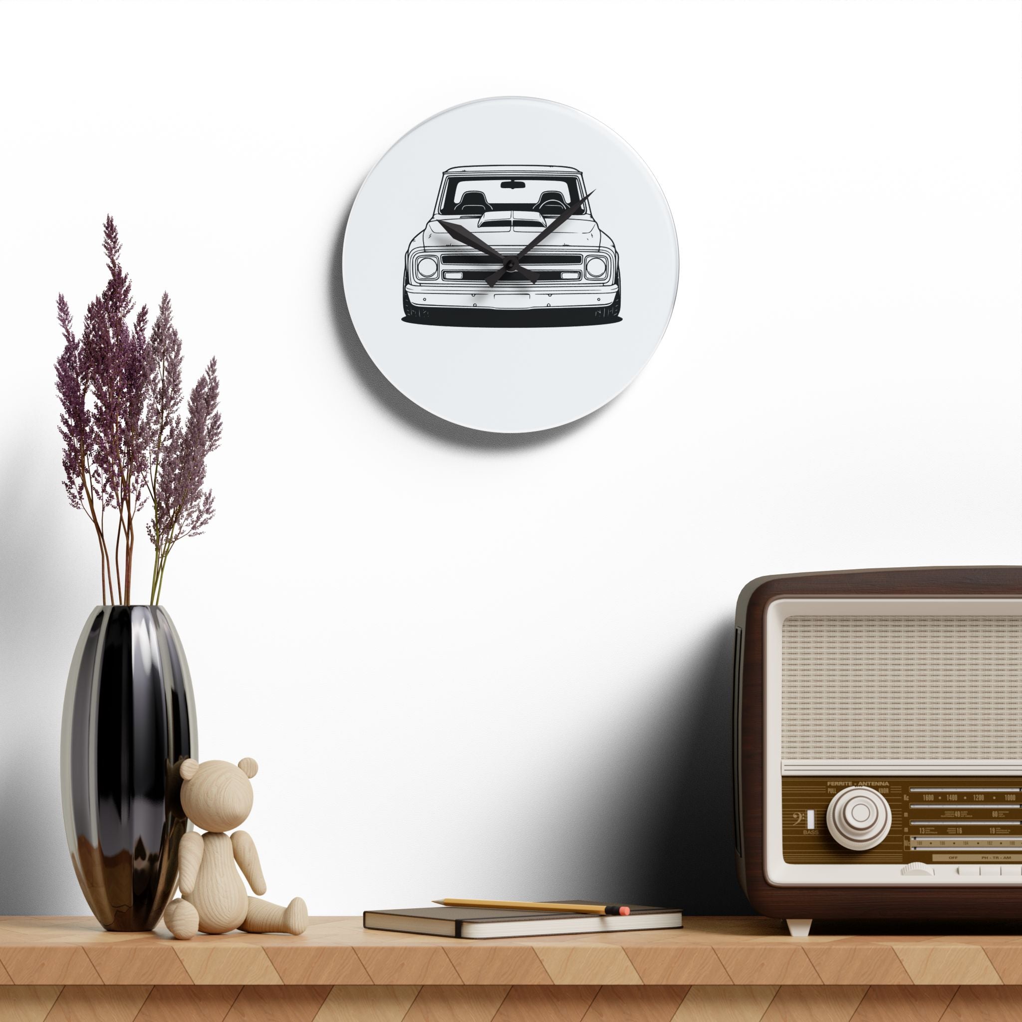 Chevy C10 Pickup (1967-72) Wall Clock