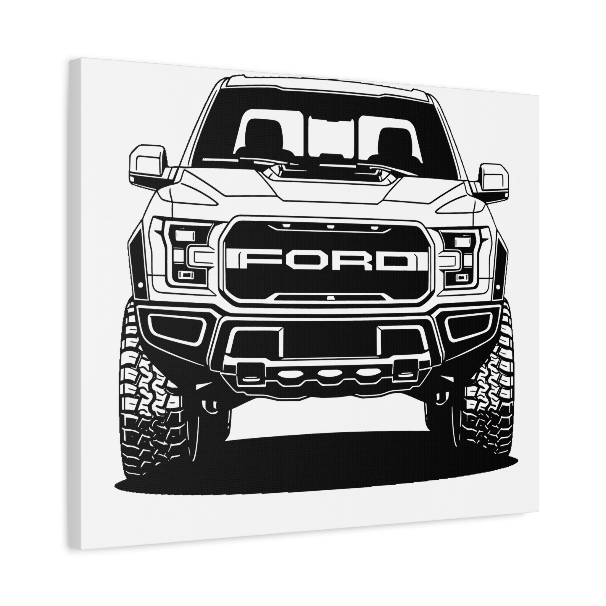 Ford F-150 Raptor Gen 2 Canvas Wall Art