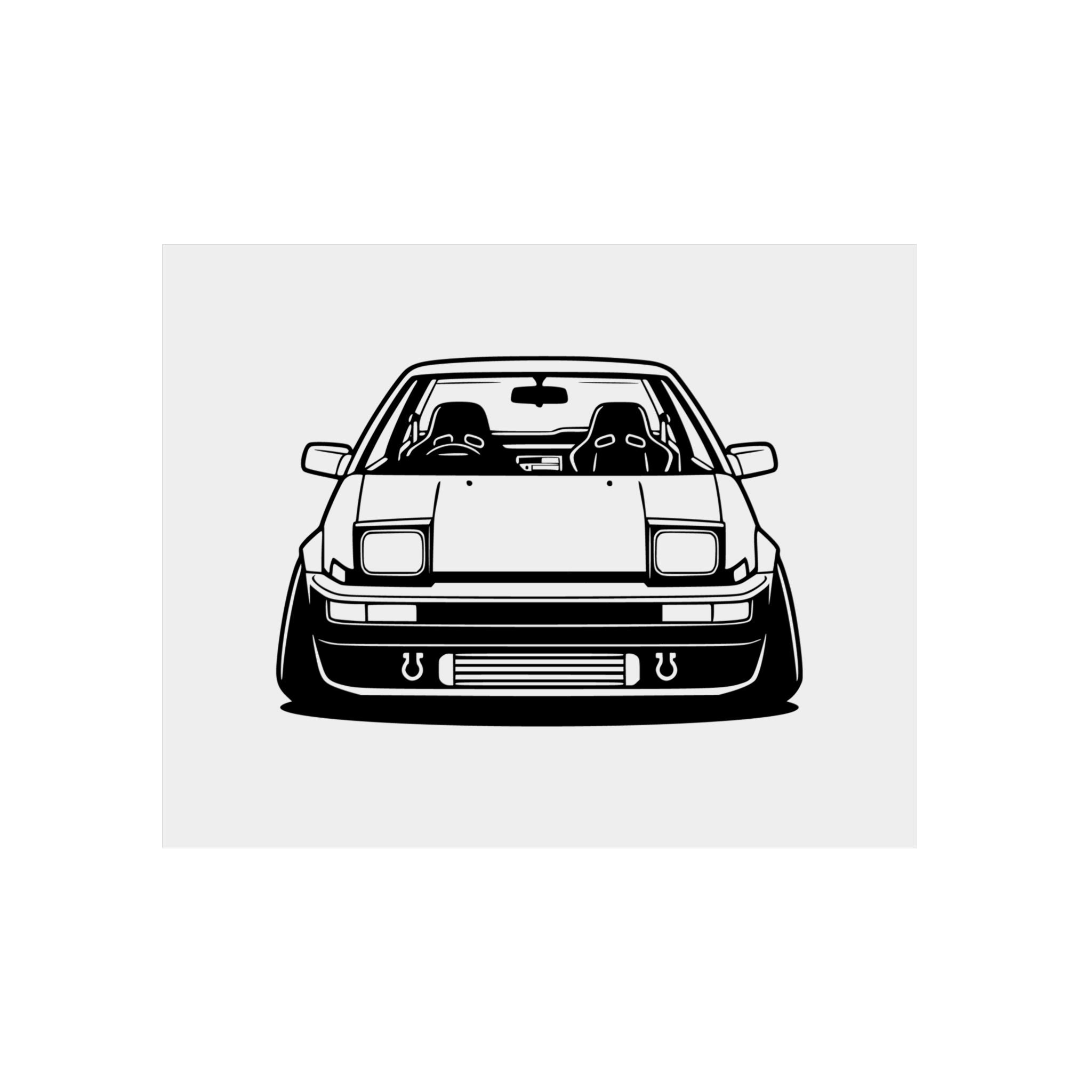 Toyota AE86 (1983-87) Metal Wall Sign