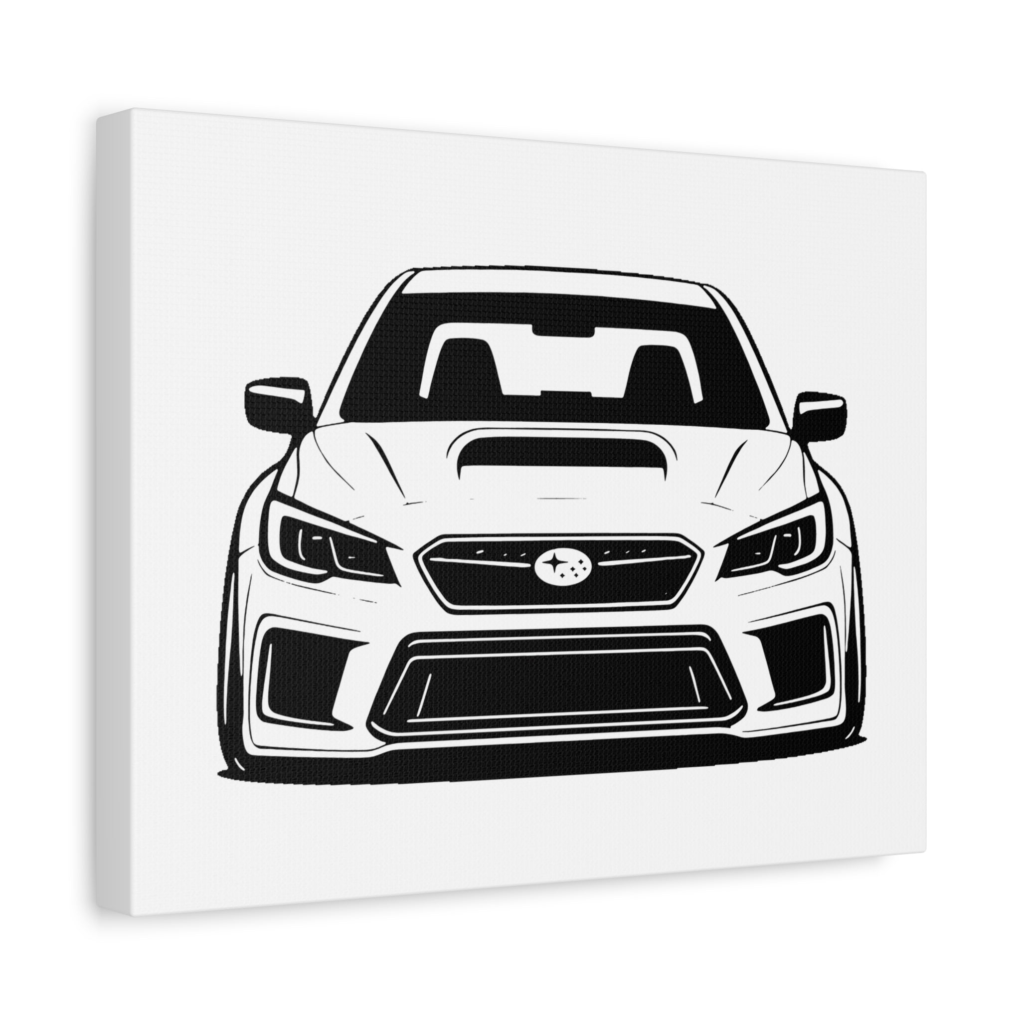 Subaru WRX STI Canvas Wall Art