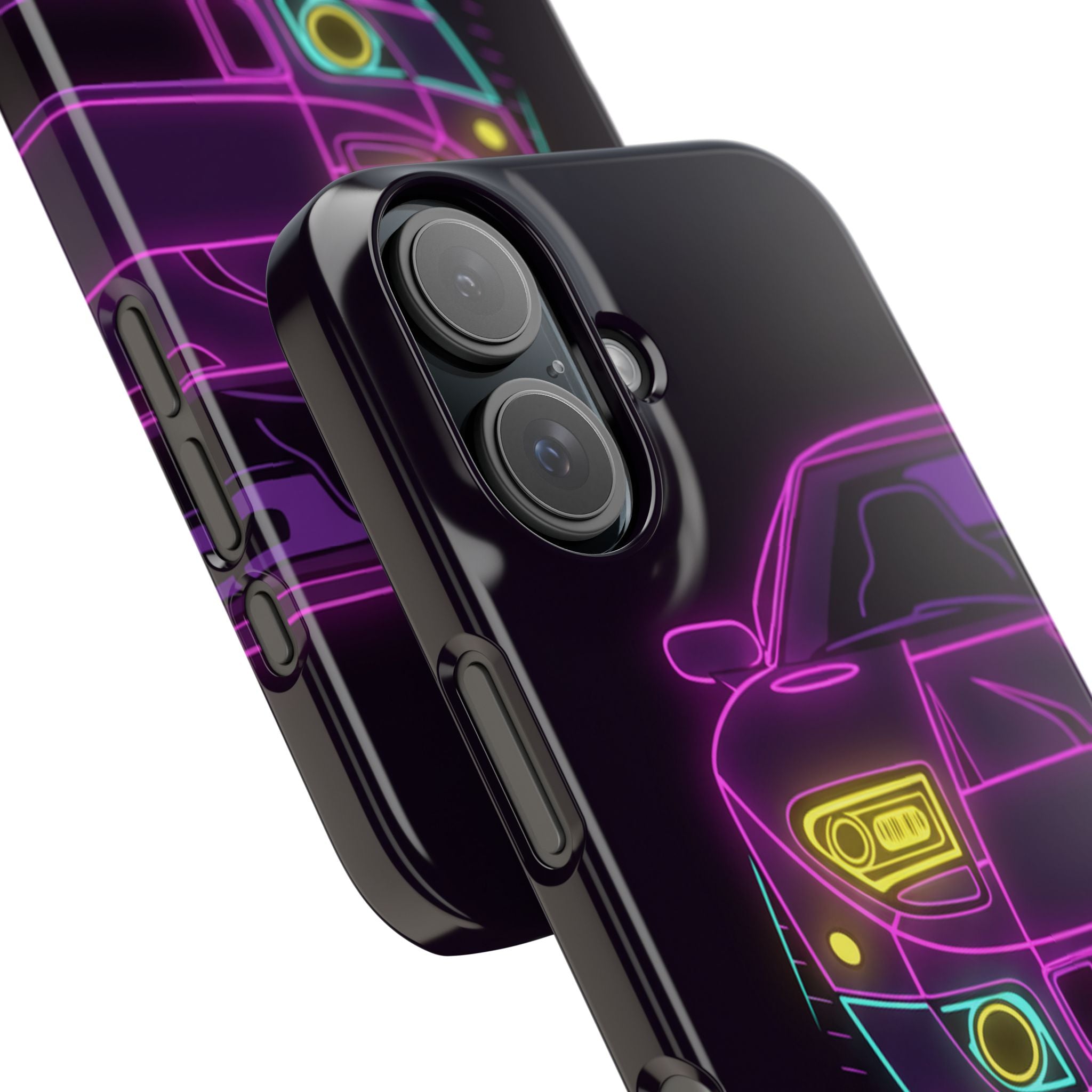 Ford GT40 (1964-69) Neon Synthwave Phone Case
