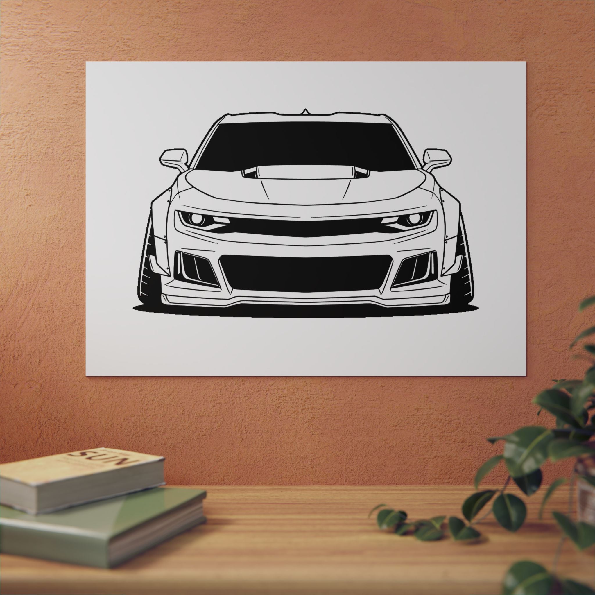 Chevrolet Camaro ZL1 Metal Wall Sign
