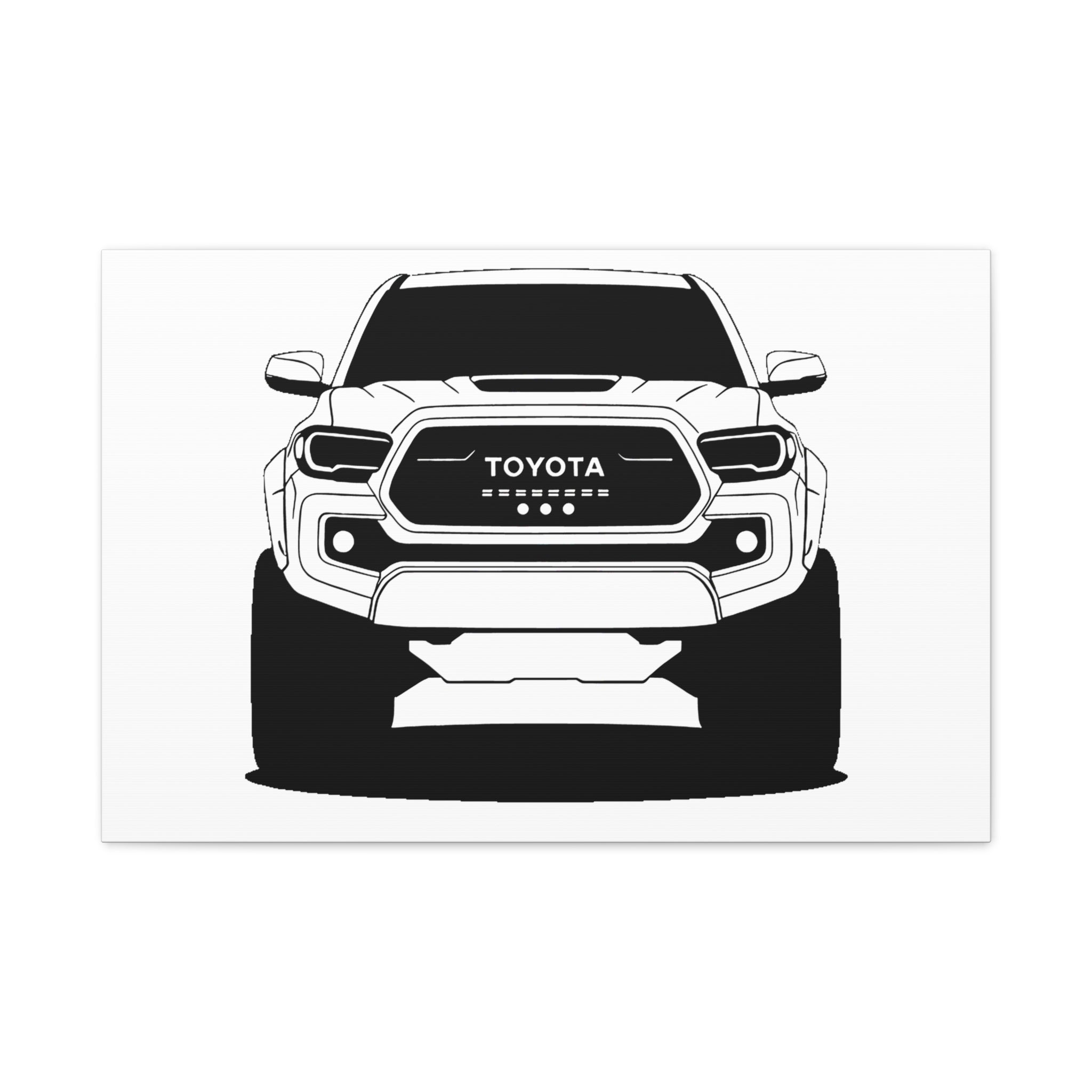 Toyota Tacoma TRD Pro Canvas Wall Art