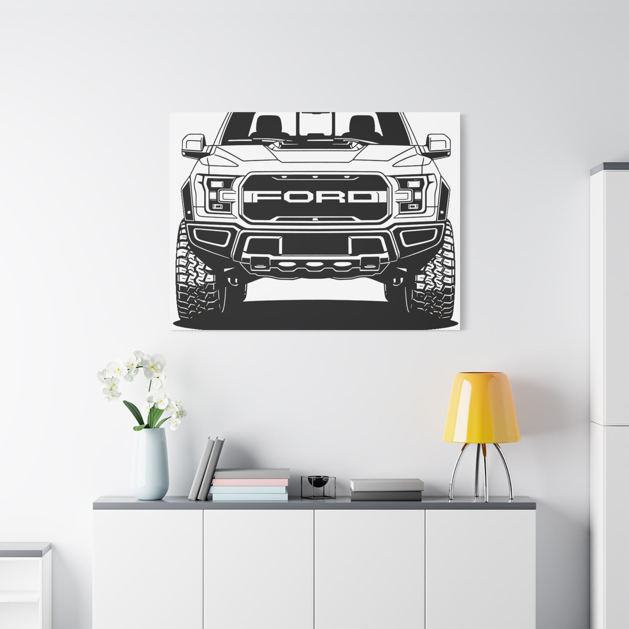 Ford F-150 Raptor Gen 2 Canvas Wall Art