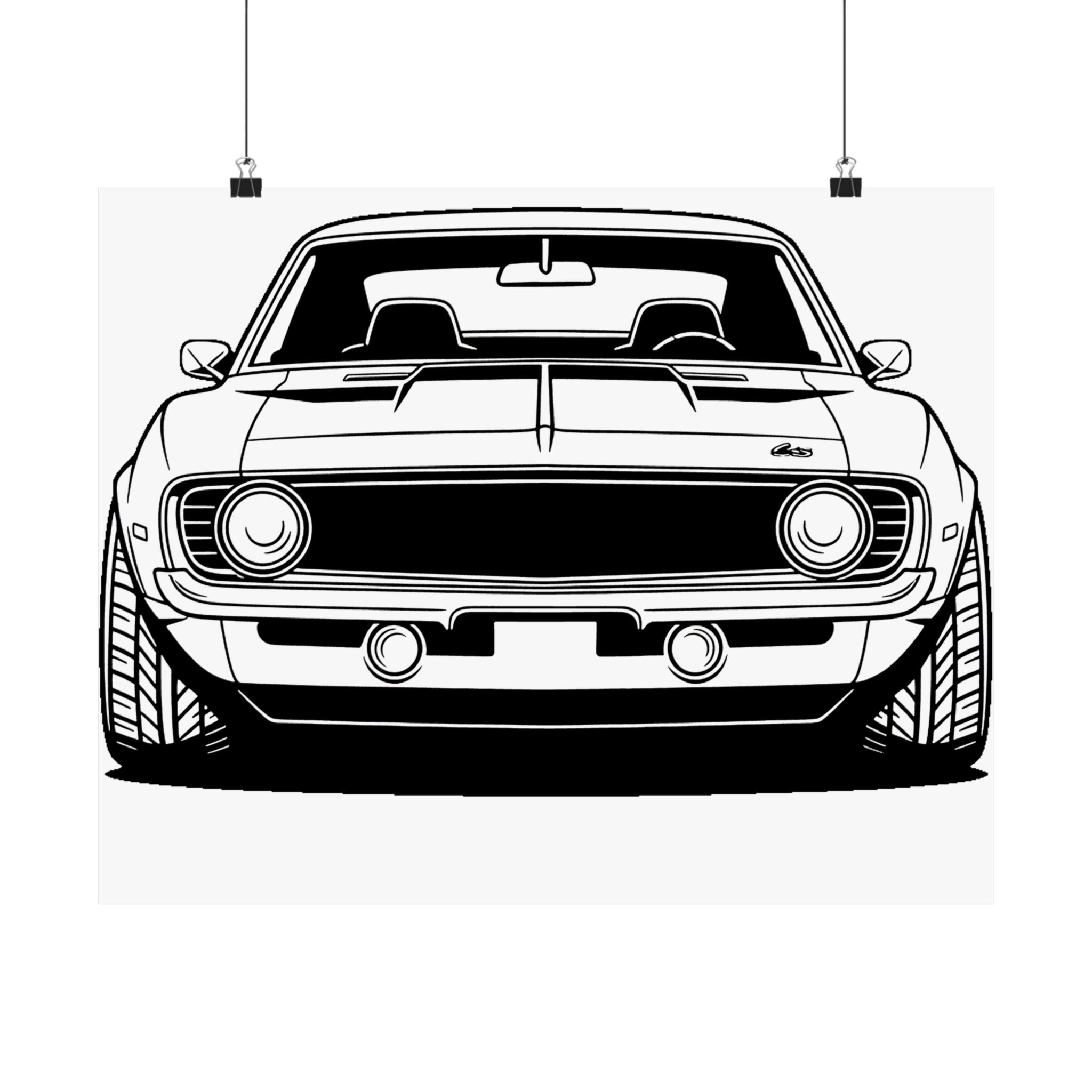 1969 Chevrolet Camaro SS Poster