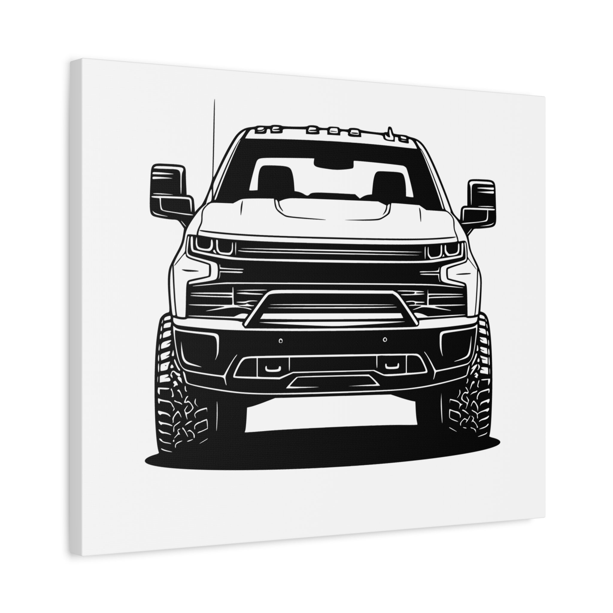 Chevy Silverado Trail Boss (2019+) Canvas Wall Art