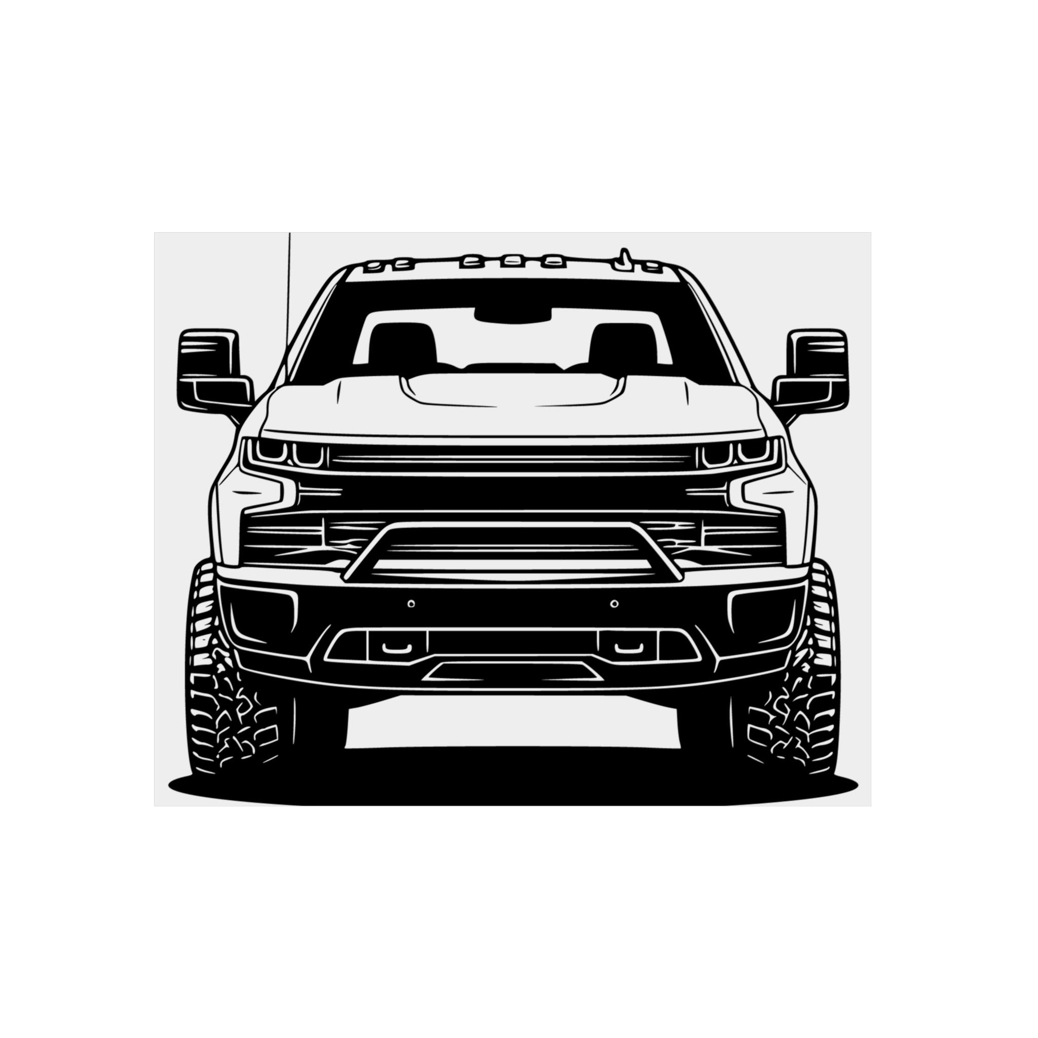 Chevy Silverado Trail Boss (2019+) Metal Wall Sign