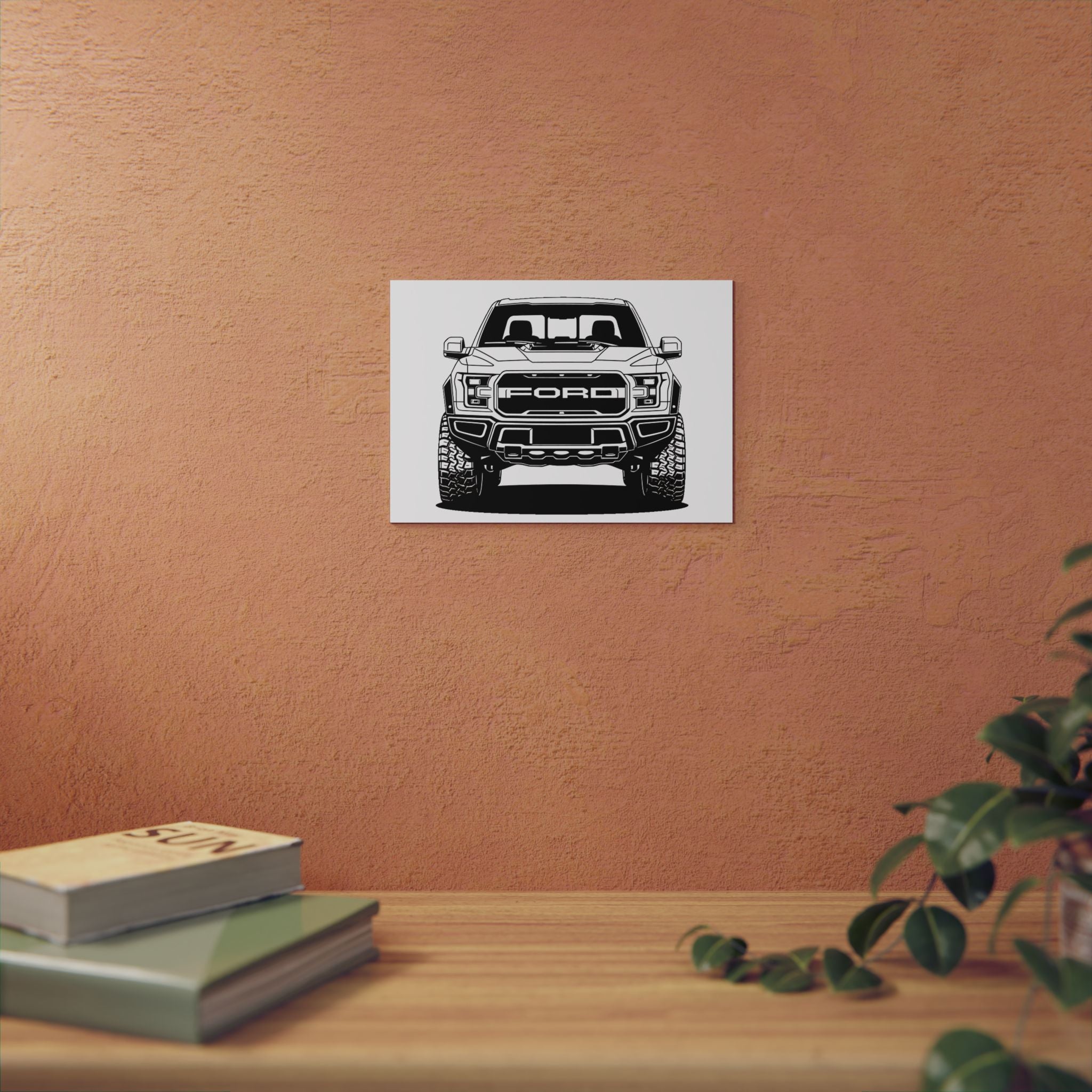 Ford F-150 Raptor Gen 2 Metal Wall Sign