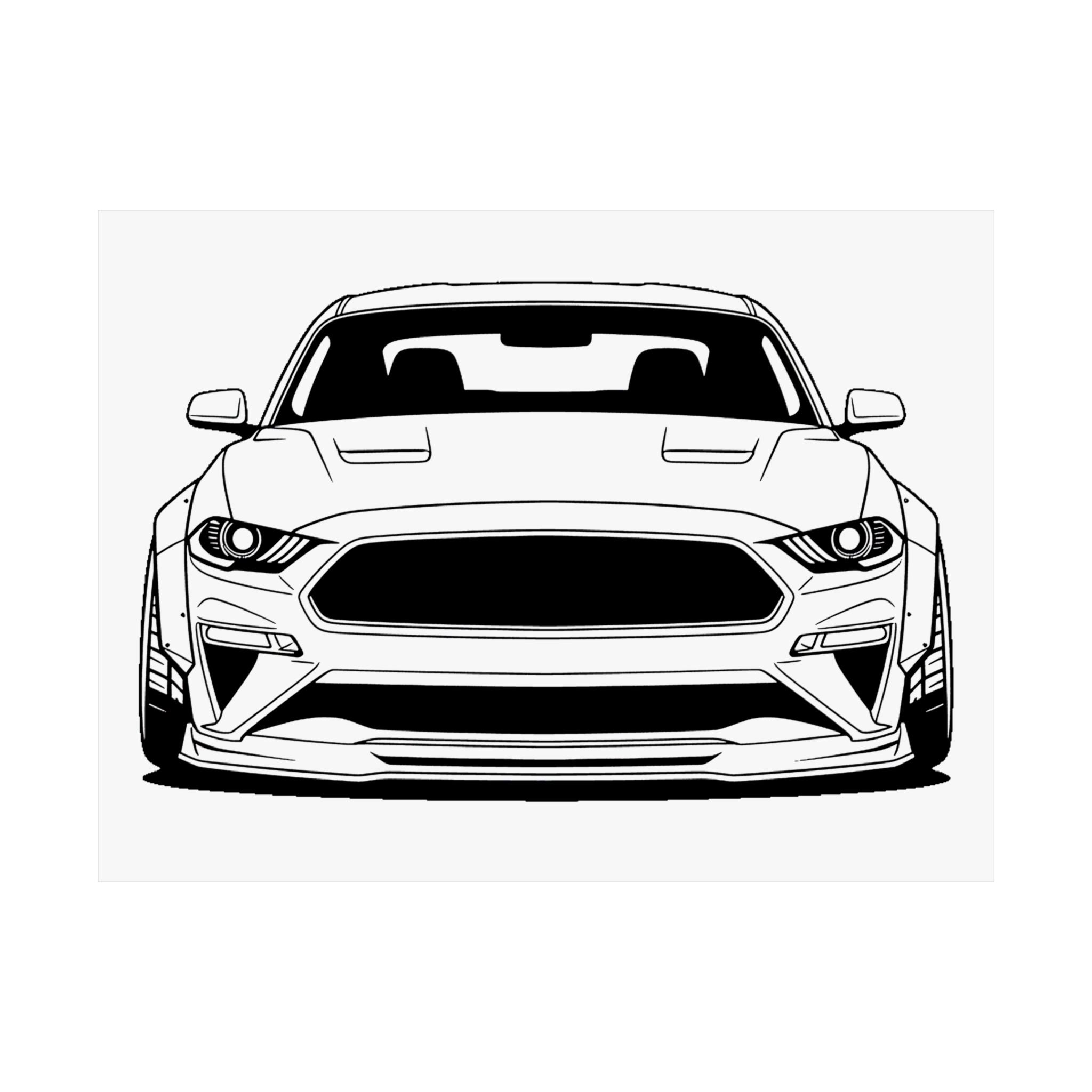 Ford Mustang GT (S650) Poster