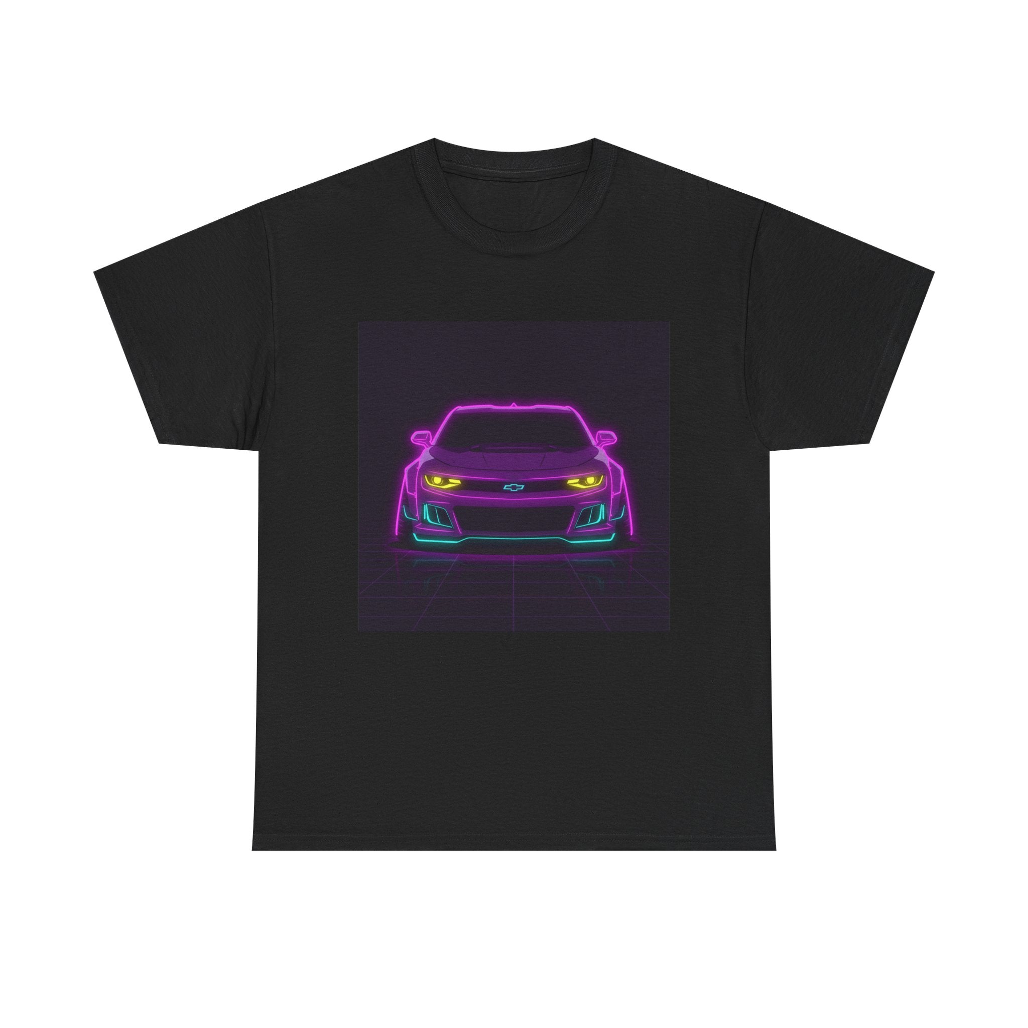 Chevrolet Camaro ZL1 Neon Synthwave Unisex Tee