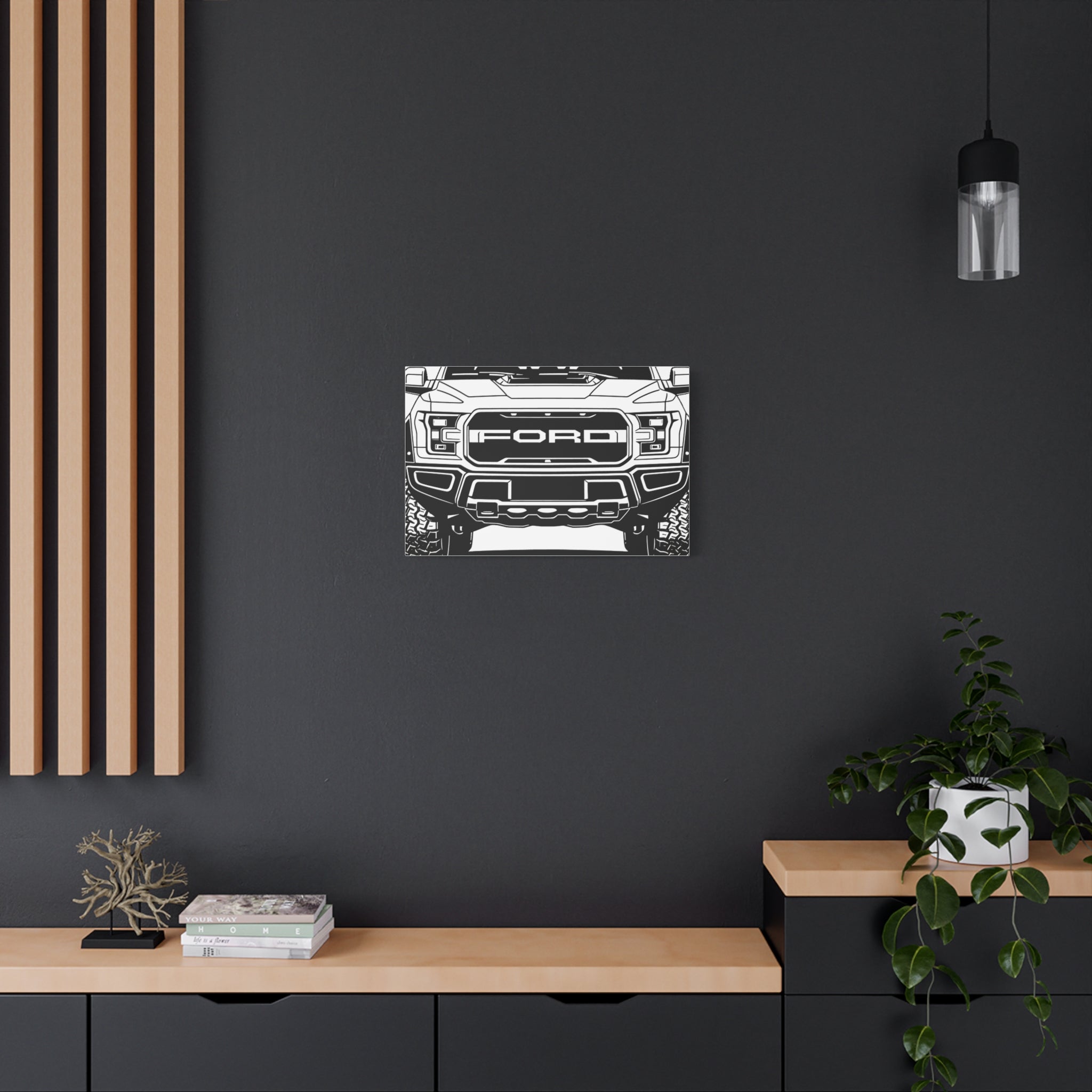 Ford F-150 Raptor Gen 2 Canvas Wall Art