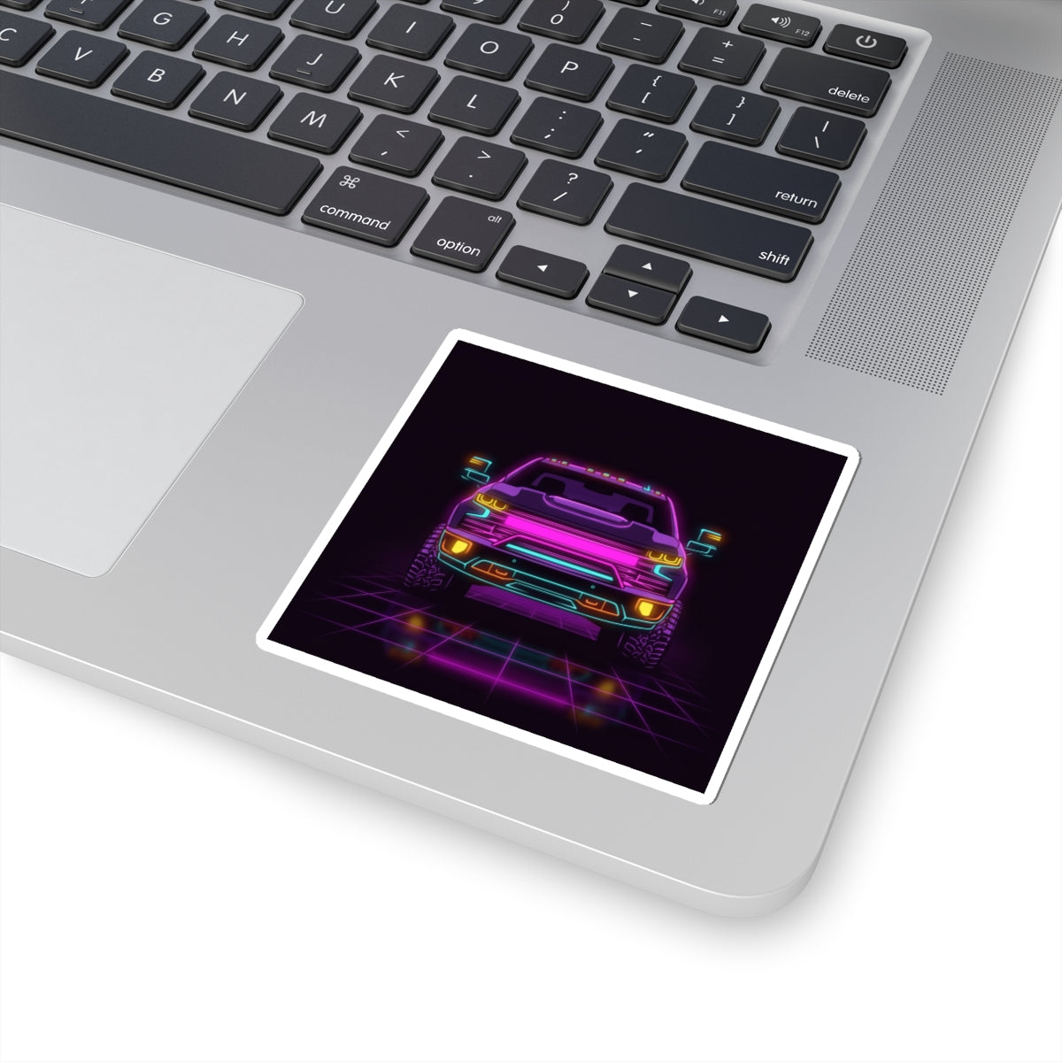 Chevy Silverado Trail Boss (2019+) Neon Synthwave Sticker
