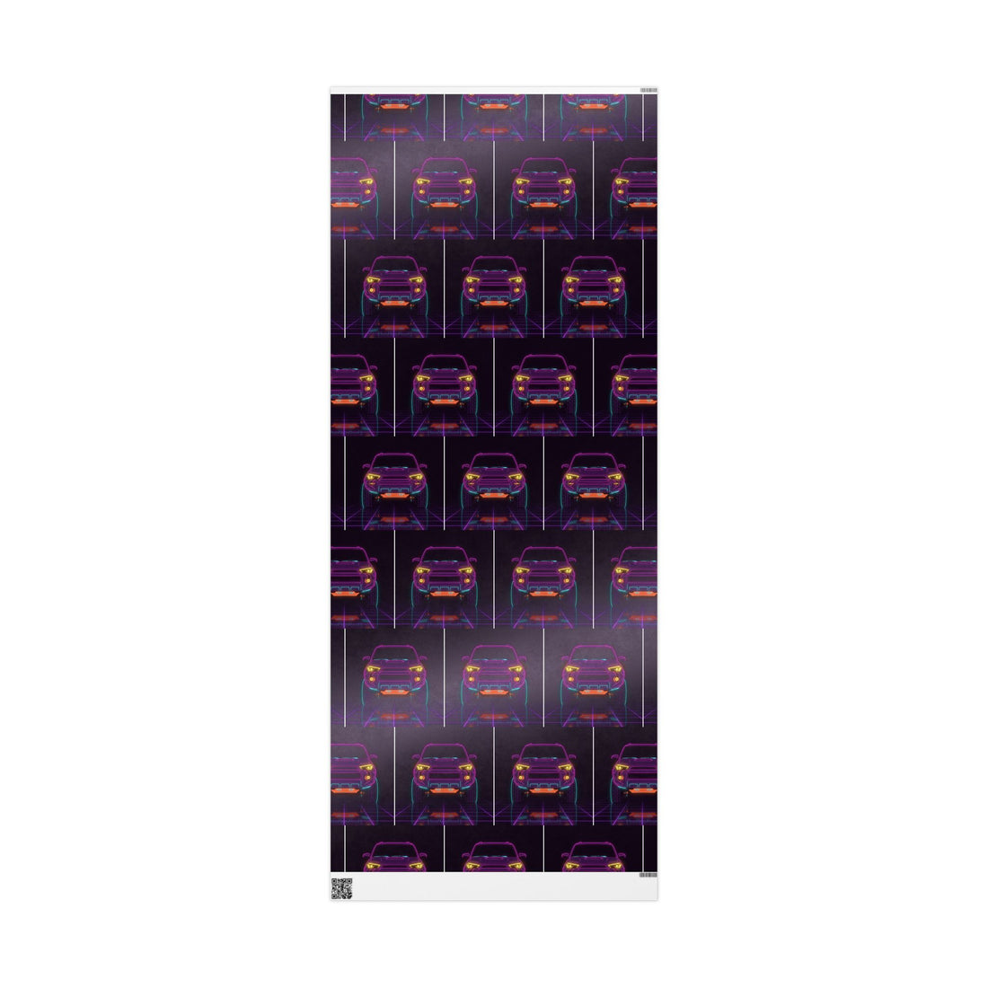 Toyota 4Runner TRD Pro Neon Synthwave Gift Wrapping Paper