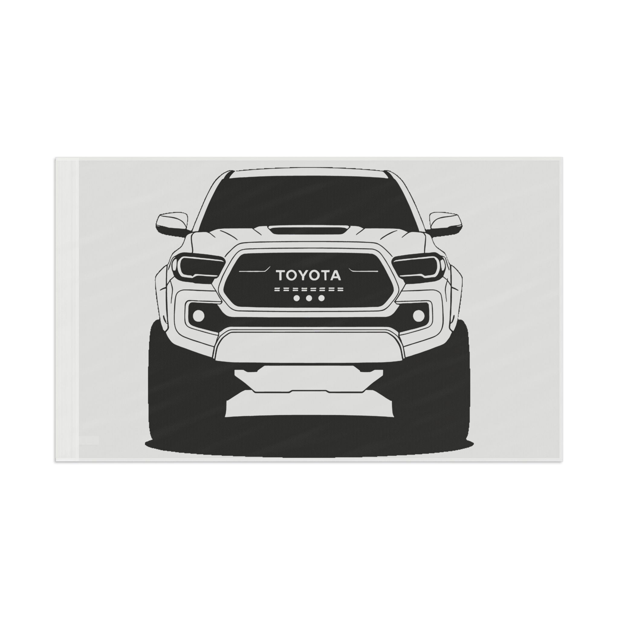 Toyota Tacoma TRD Pro Garage Flag