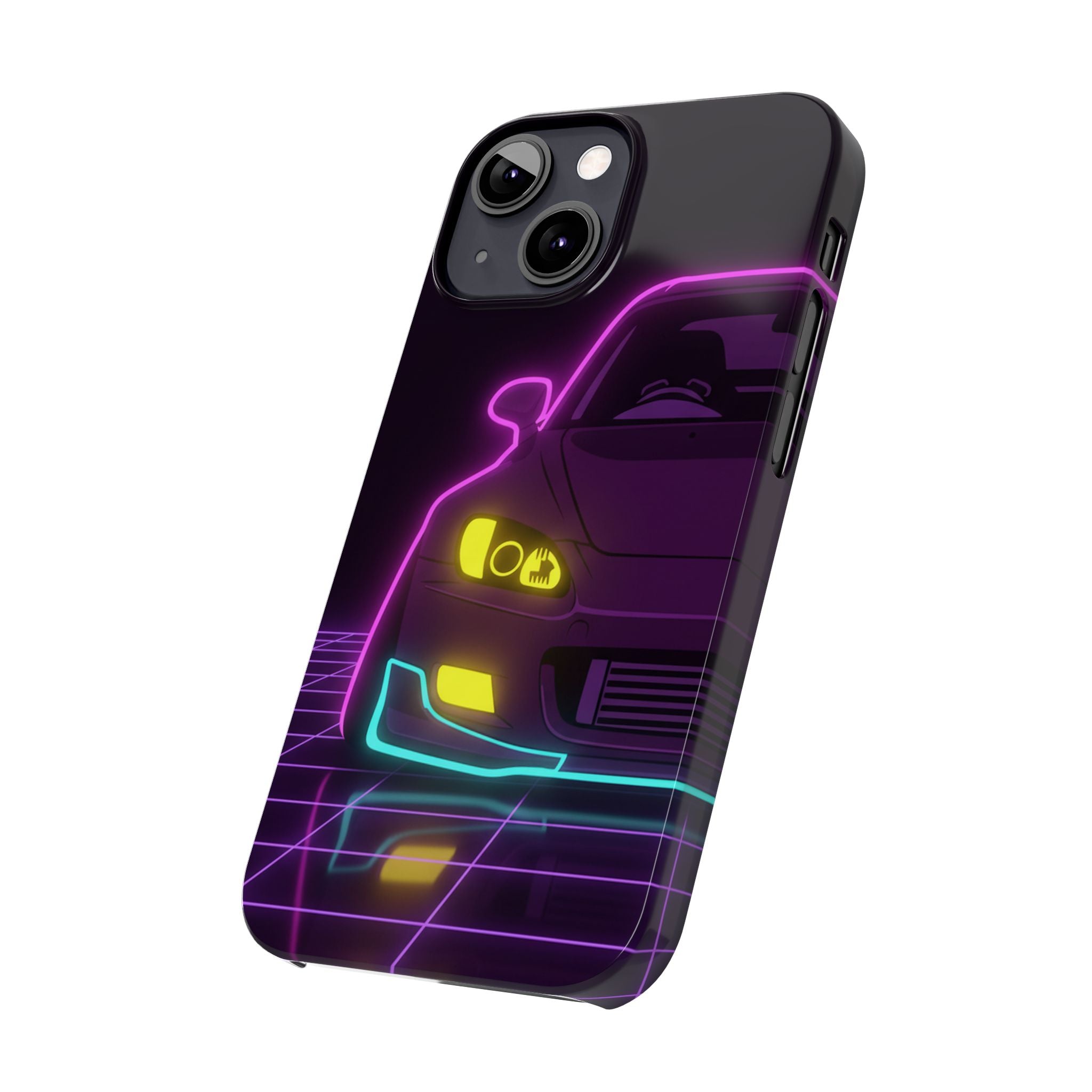 Honda S2000 (1999-09) Neon Synthwave Phone Case