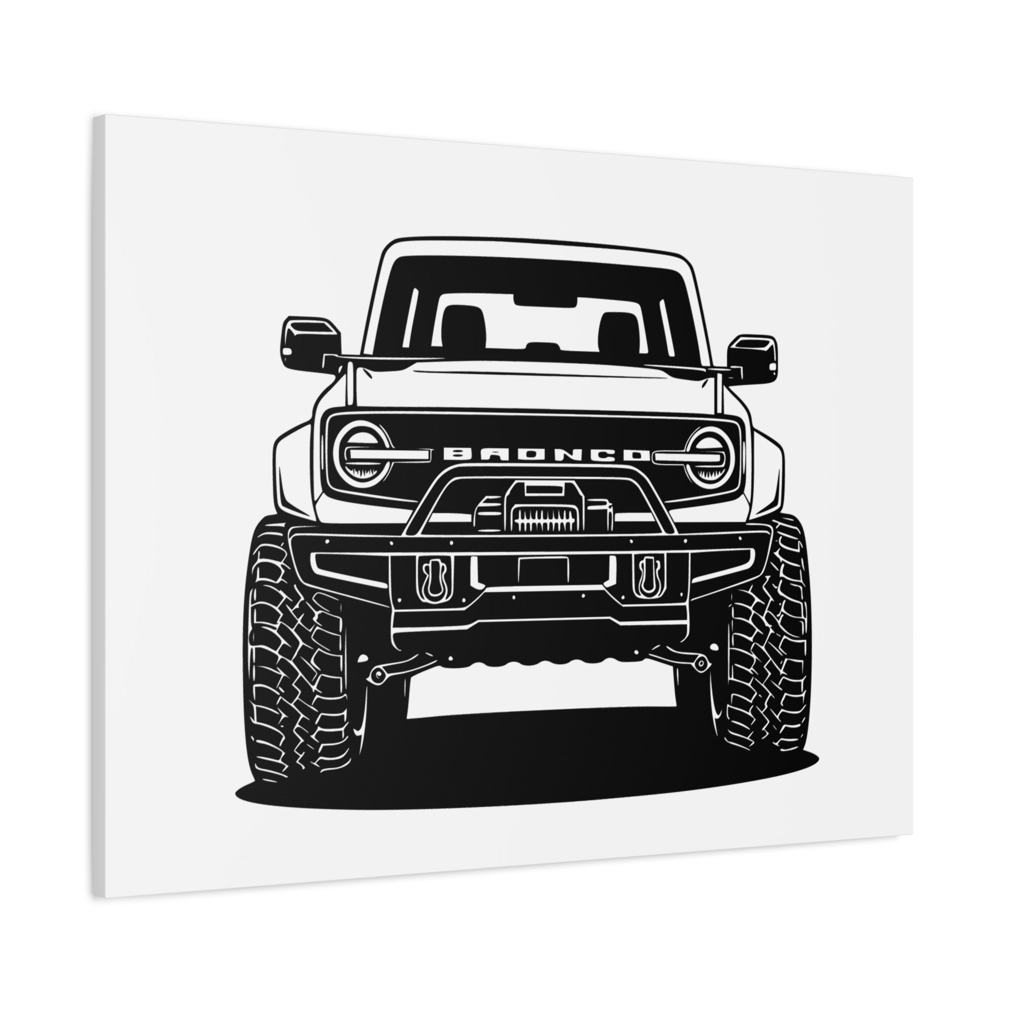 Ford Bronco (2021+) Canvas Wall Art