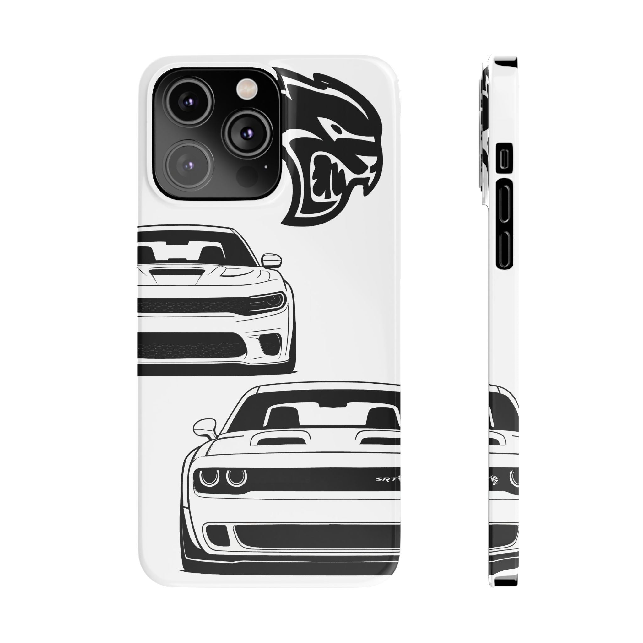 Dodge Challenger & Charger SRT Hellcat Phone Case