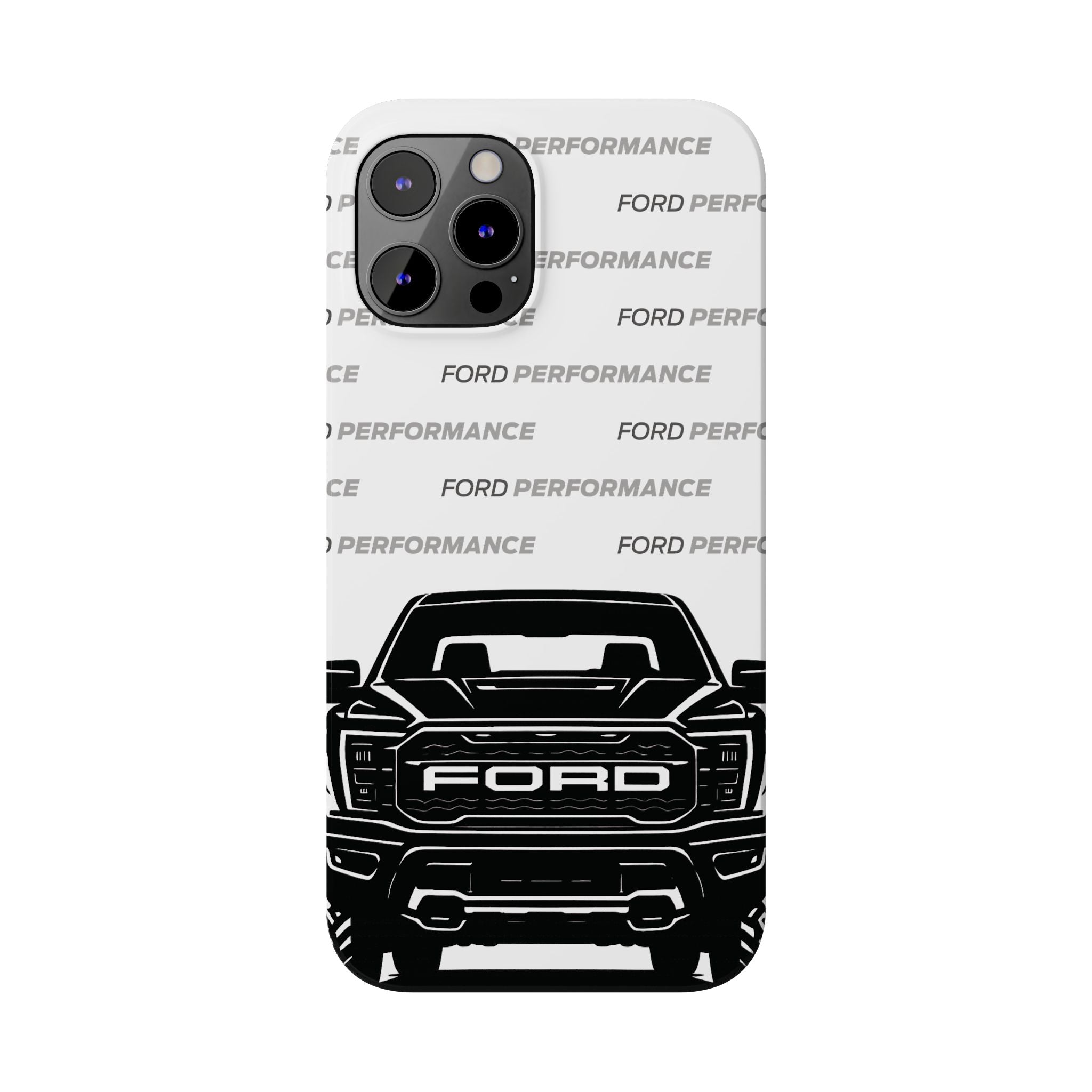 Ford Raptor (Gen 3) Slim Phone Case Greyscale