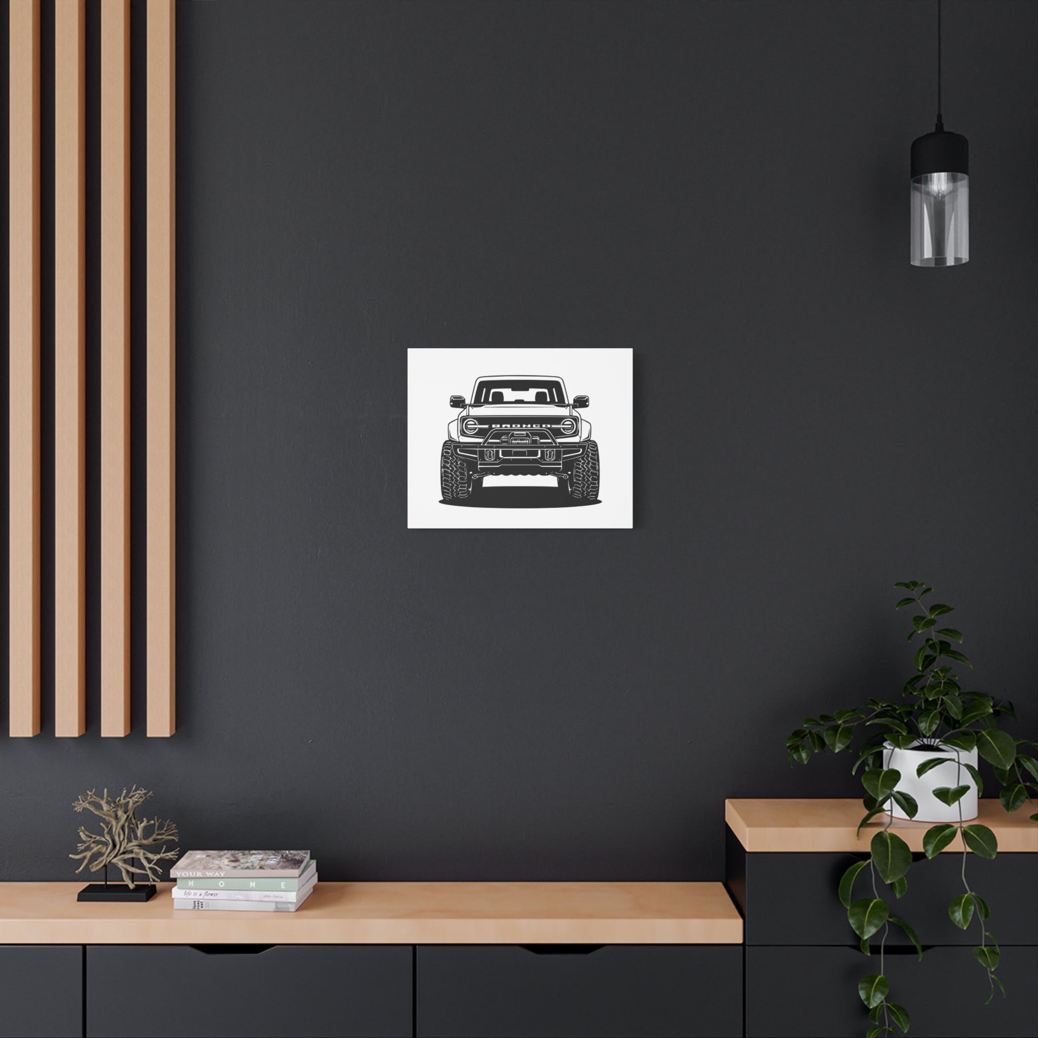 Ford Bronco (2021+) Canvas Wall Art
