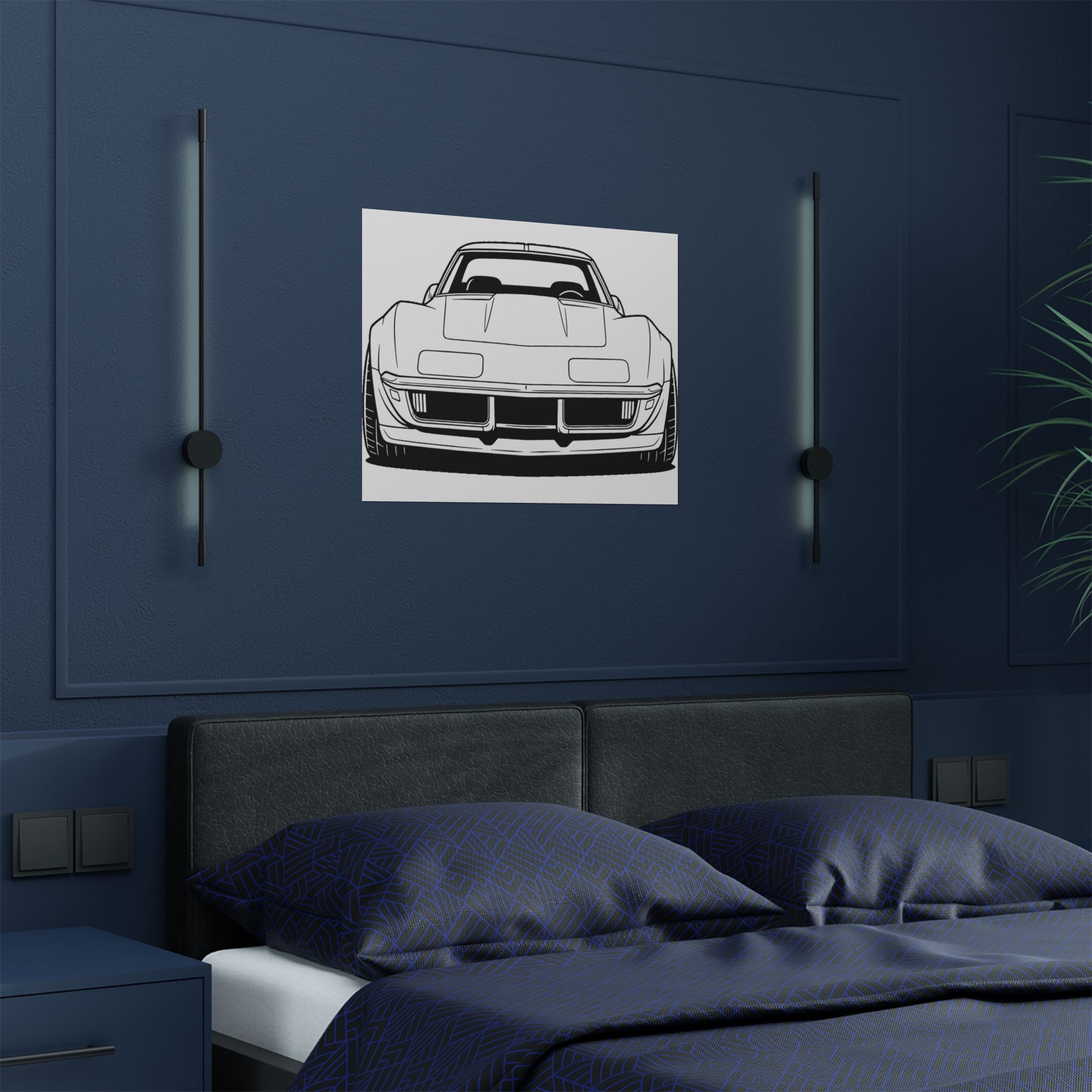 1969 Corvette Stingray C3 Poster