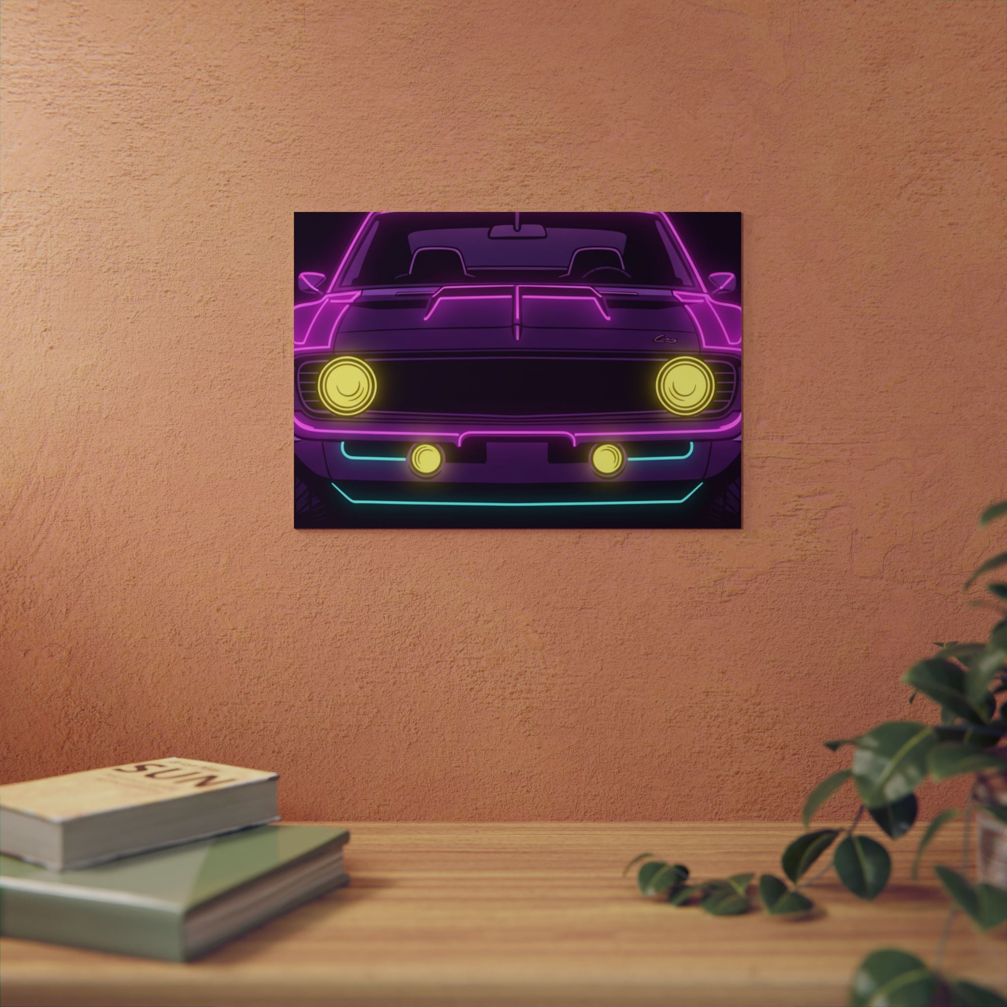 1969 Chevrolet Camaro SS Metal Wall Sign