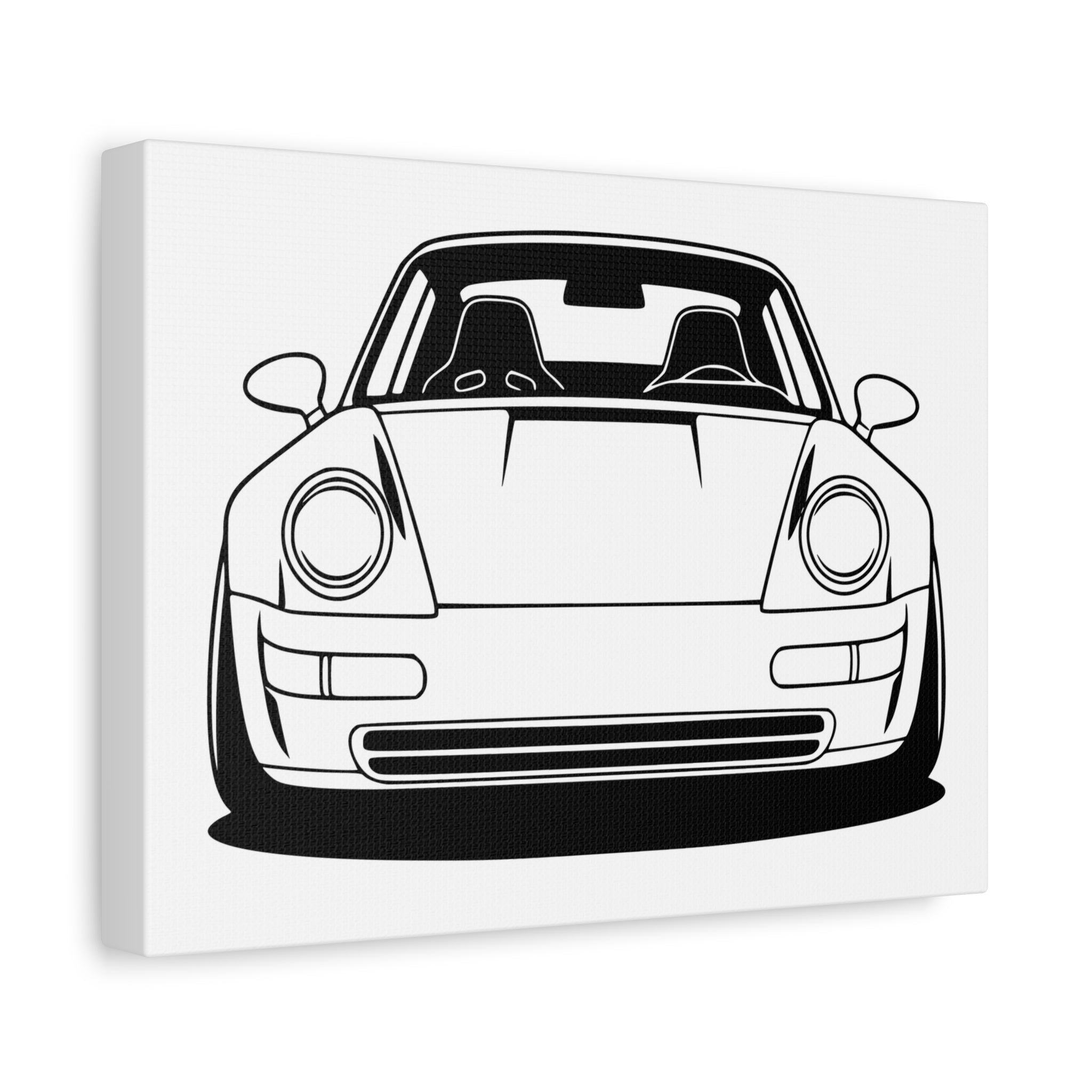 Porsche 964 Singer Canvas Wall Art